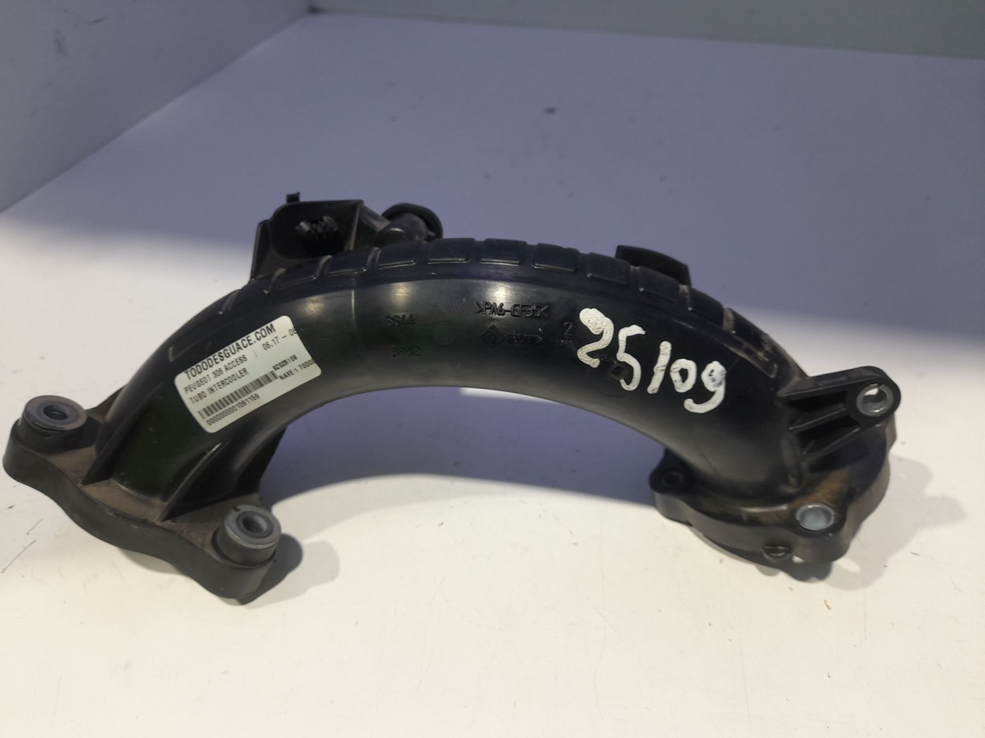 TUBO INTERCOOLER PEUGEOT 308 ACCESS