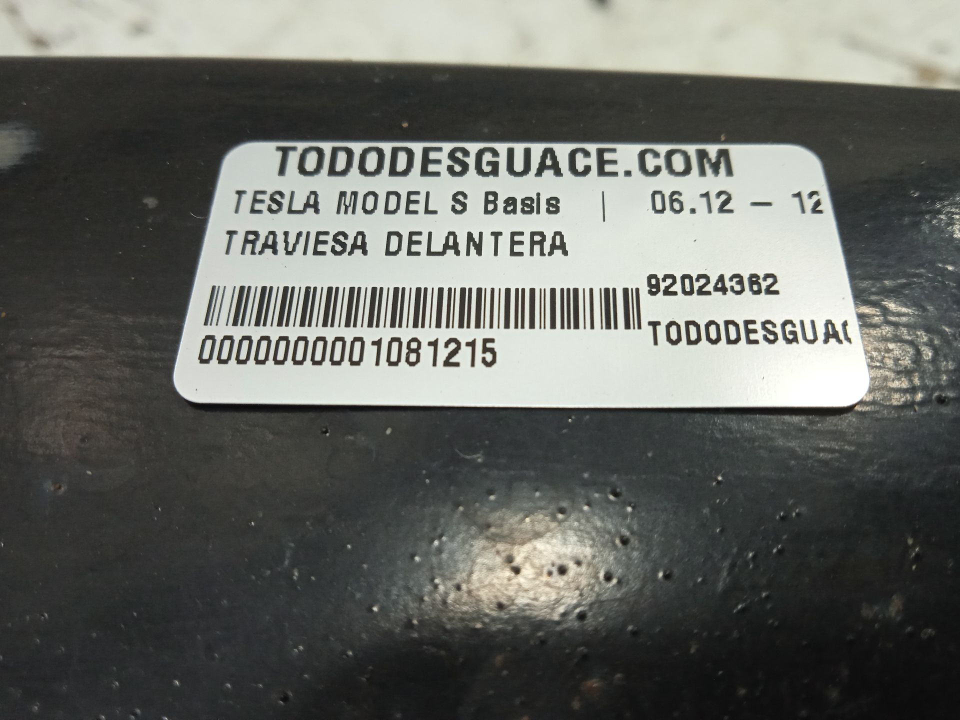 TRAVIESA DELANTERA TESLA MODEL S Basis