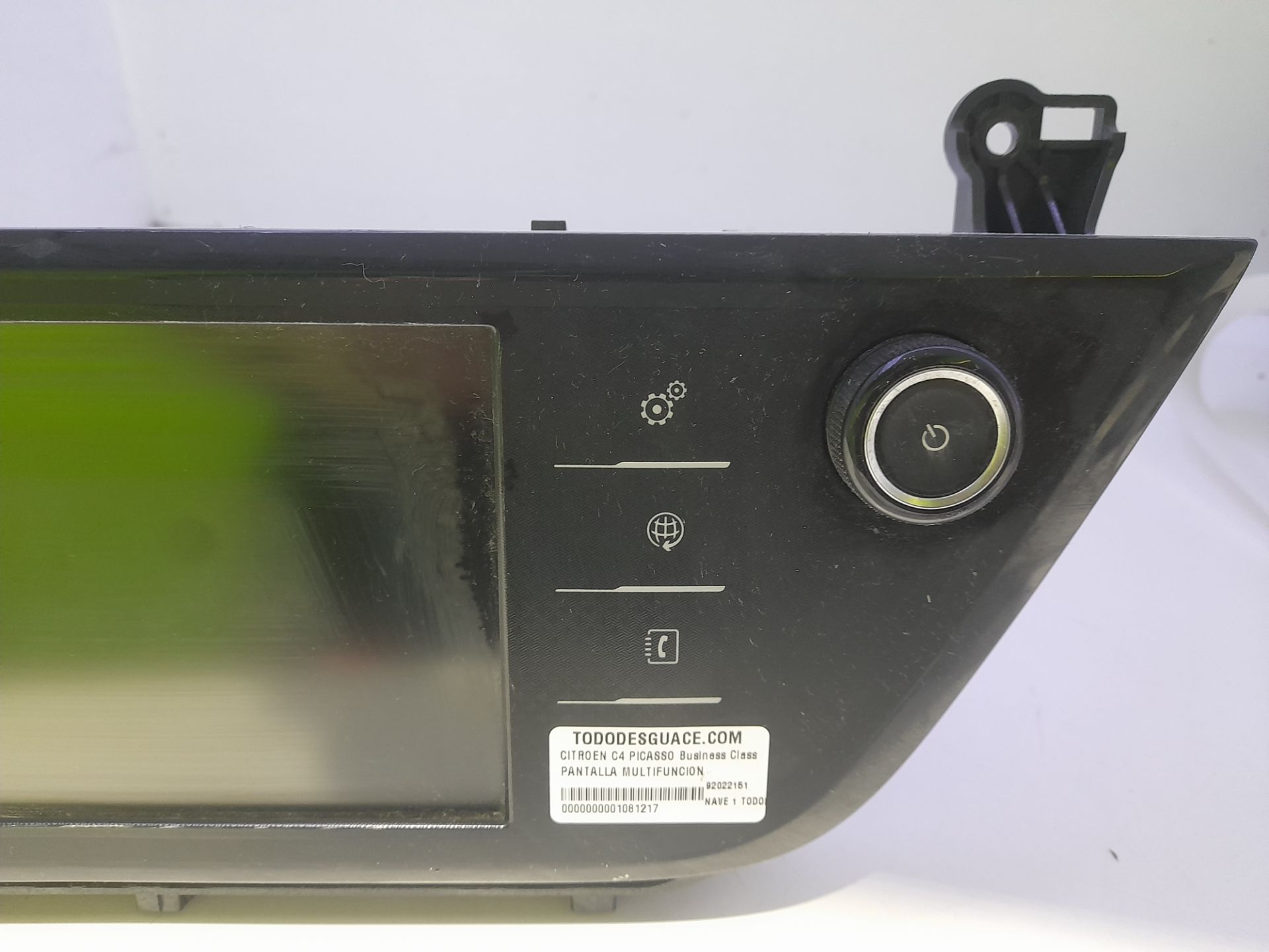 PANTALLA MULTIFUNCION CITROEN C4 PICASSO Business Class   |   02.15 - 12.15