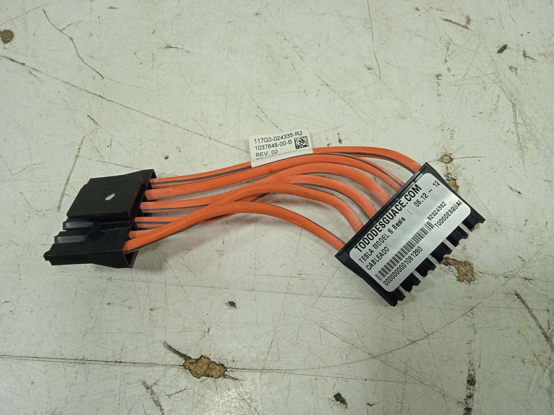 CABLEADO TESLA MODEL S Basis