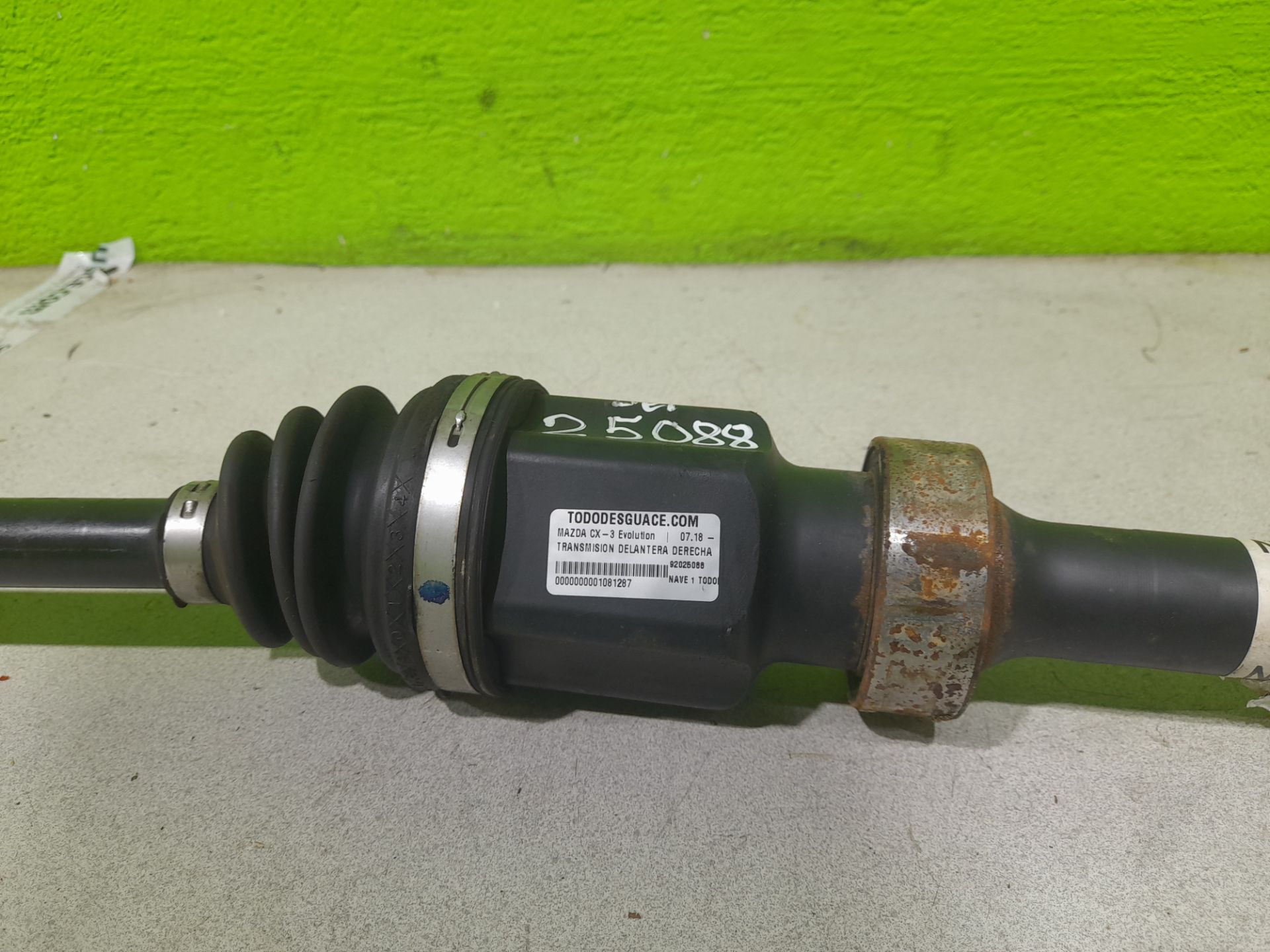 TRANSMISION DELANTERA DERECHA MAZDA CX-3 Evolution