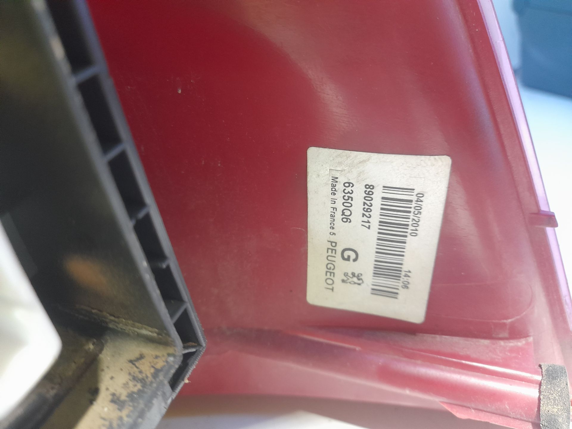 PILOTO TRASERO IZQUIERDO PEUGEOT 307 BREAK / SW (S1) BREAK XR