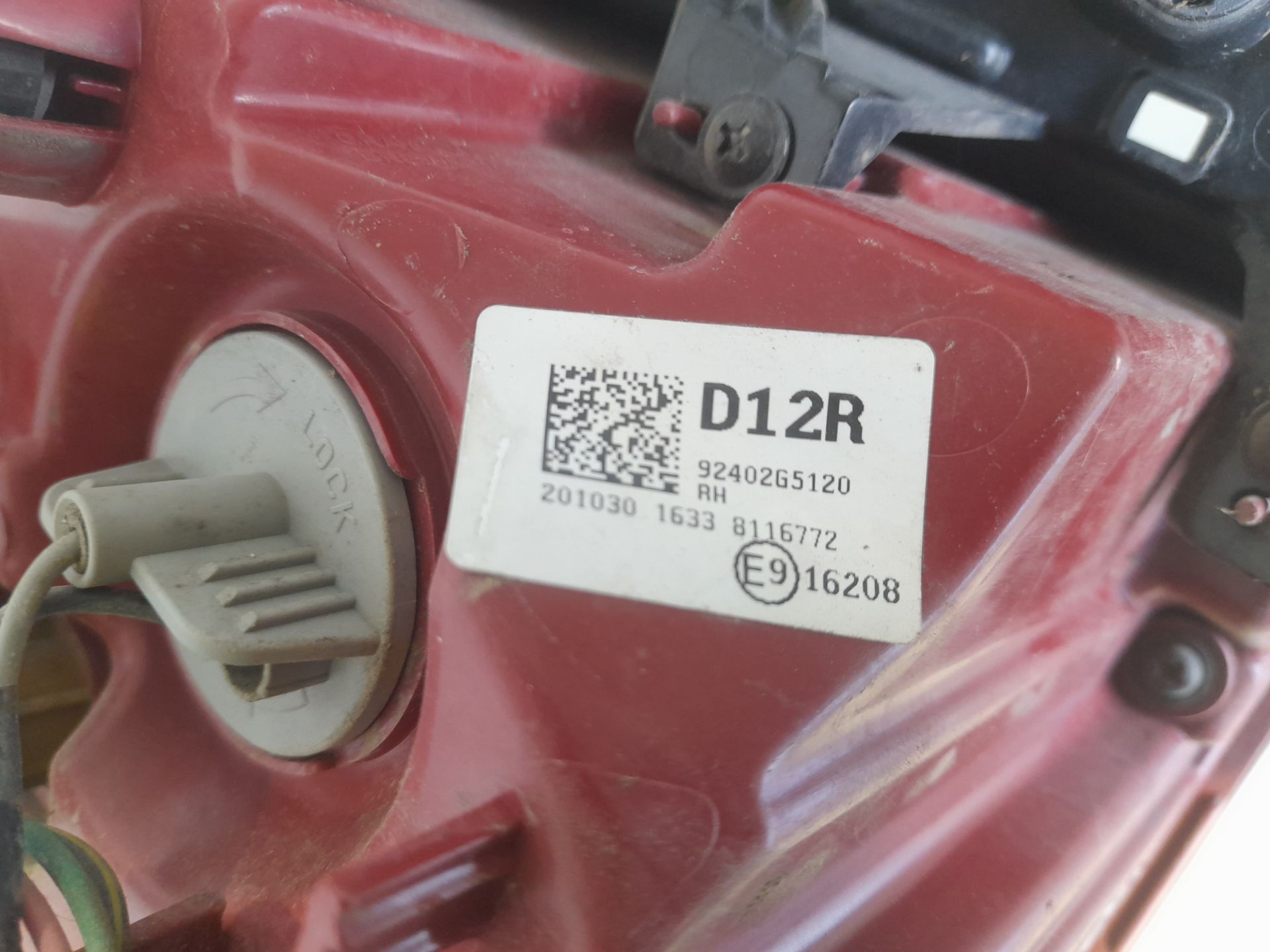 PILOTO TRASERO DERECHO KIA NIRO Business