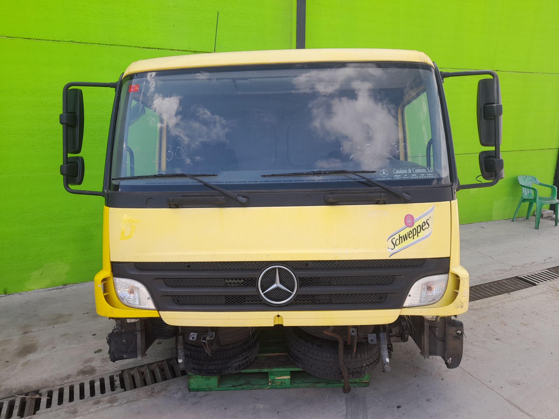 CABINA COMPLETA MERCEDES-BENZ ATEGO 4 CYL. 4X2 2005 -> *