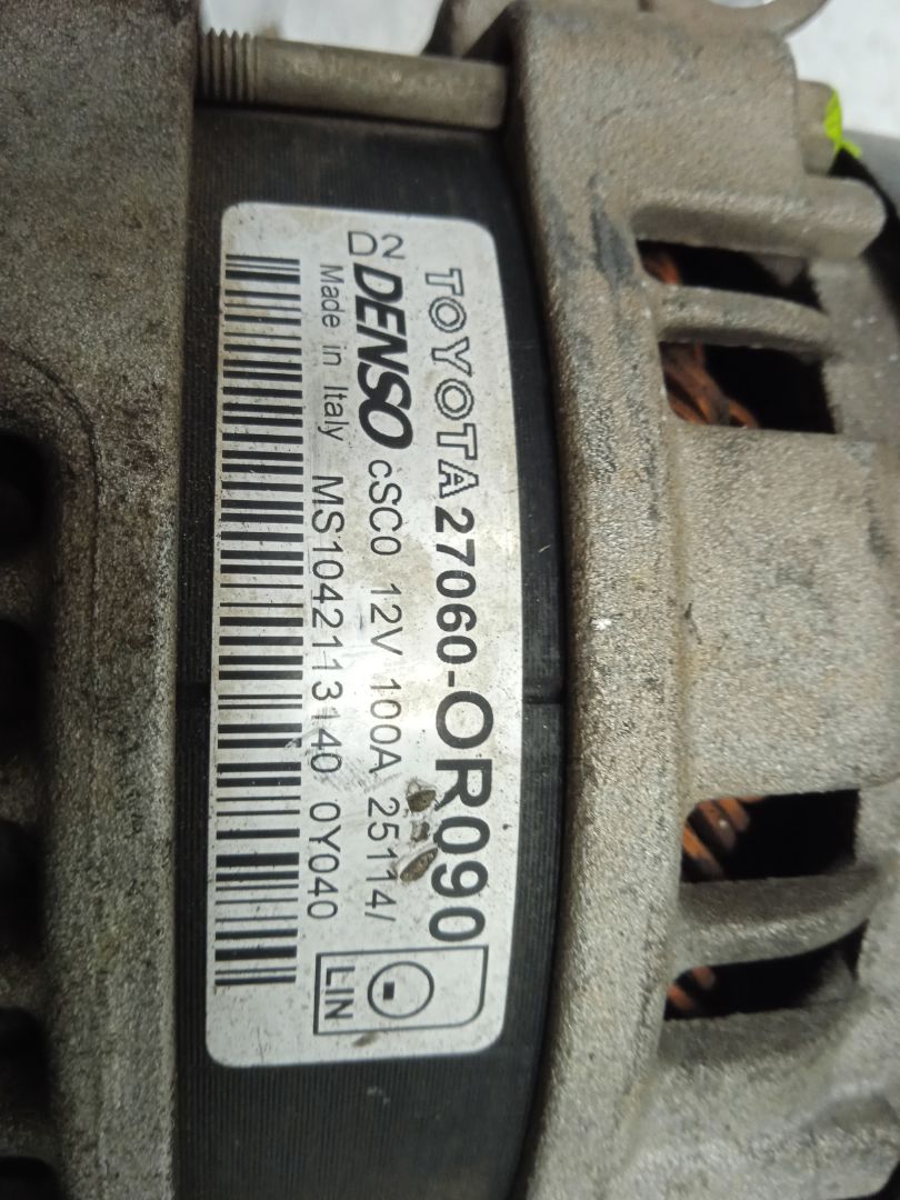 ALTERNADOR TOYOTA AURIS Active