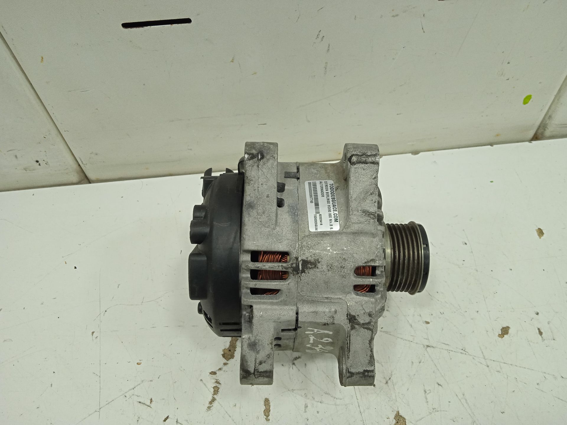ALTERNADOR CITROEN BERLINGO HDi90 800 Niv.B Kasten