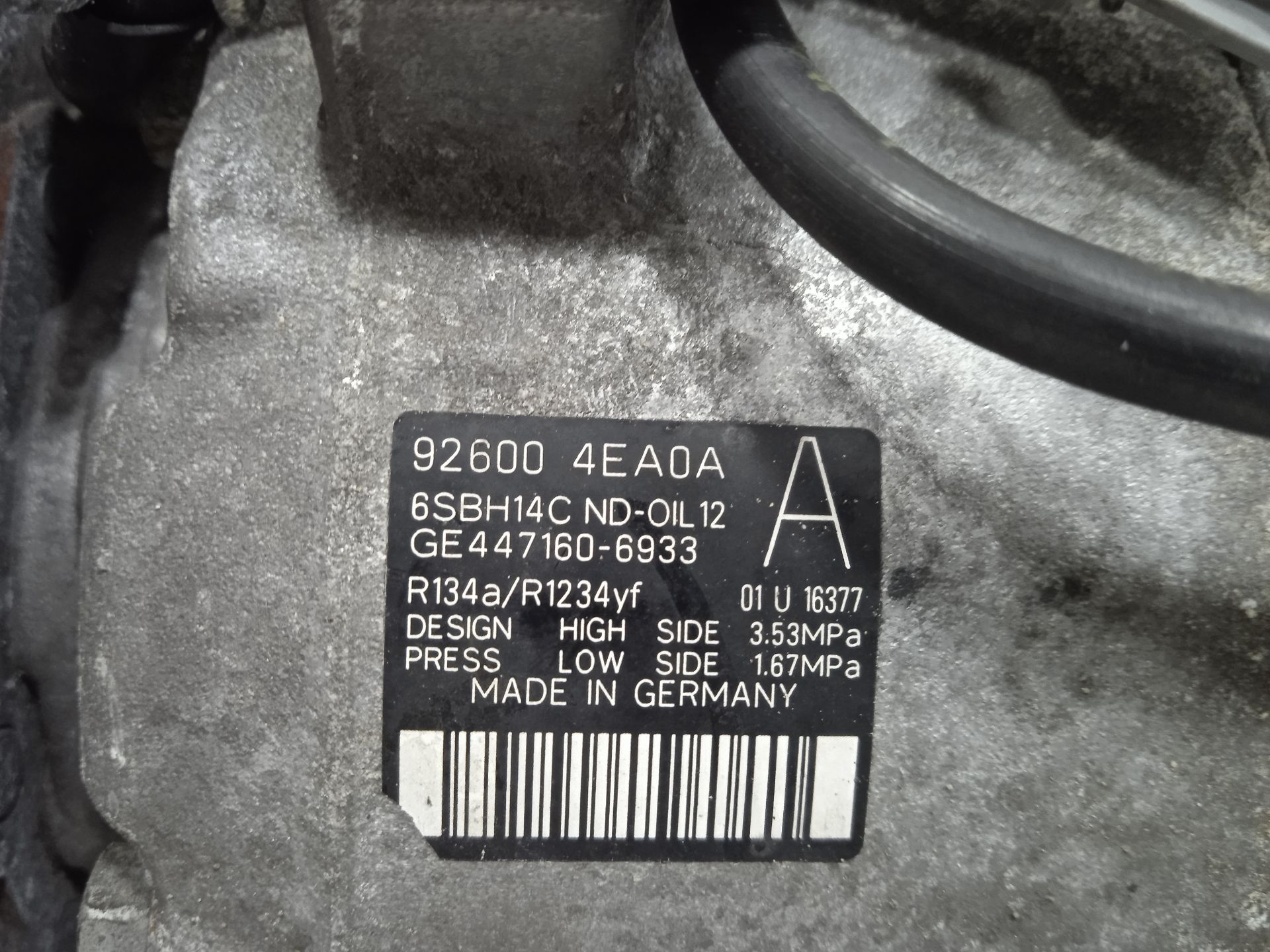 ALTERNADOR NISSAN QASHQAI (J11) Acenta   |   12.13 - 12.18