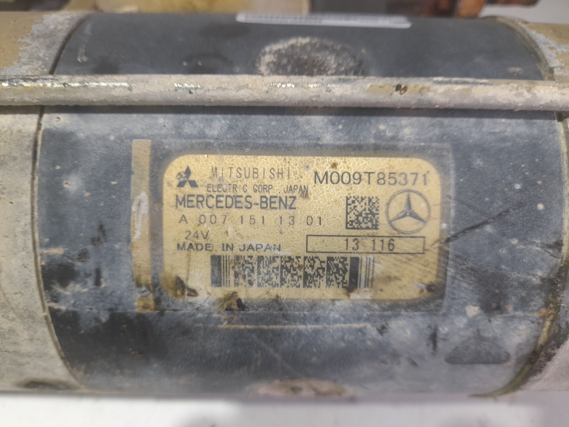 MOTOR ARRANQUE MERCEDES-BENZ ACTROS BM 963.XXX 2-ACHSER *