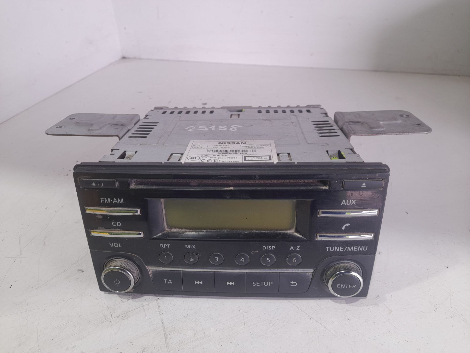 SISTEMA AUDIO / RADIO CD NISSAN NT400 CABSTAR (01/20214->) Cabstar 35.XX Cabina simple Cabina individual