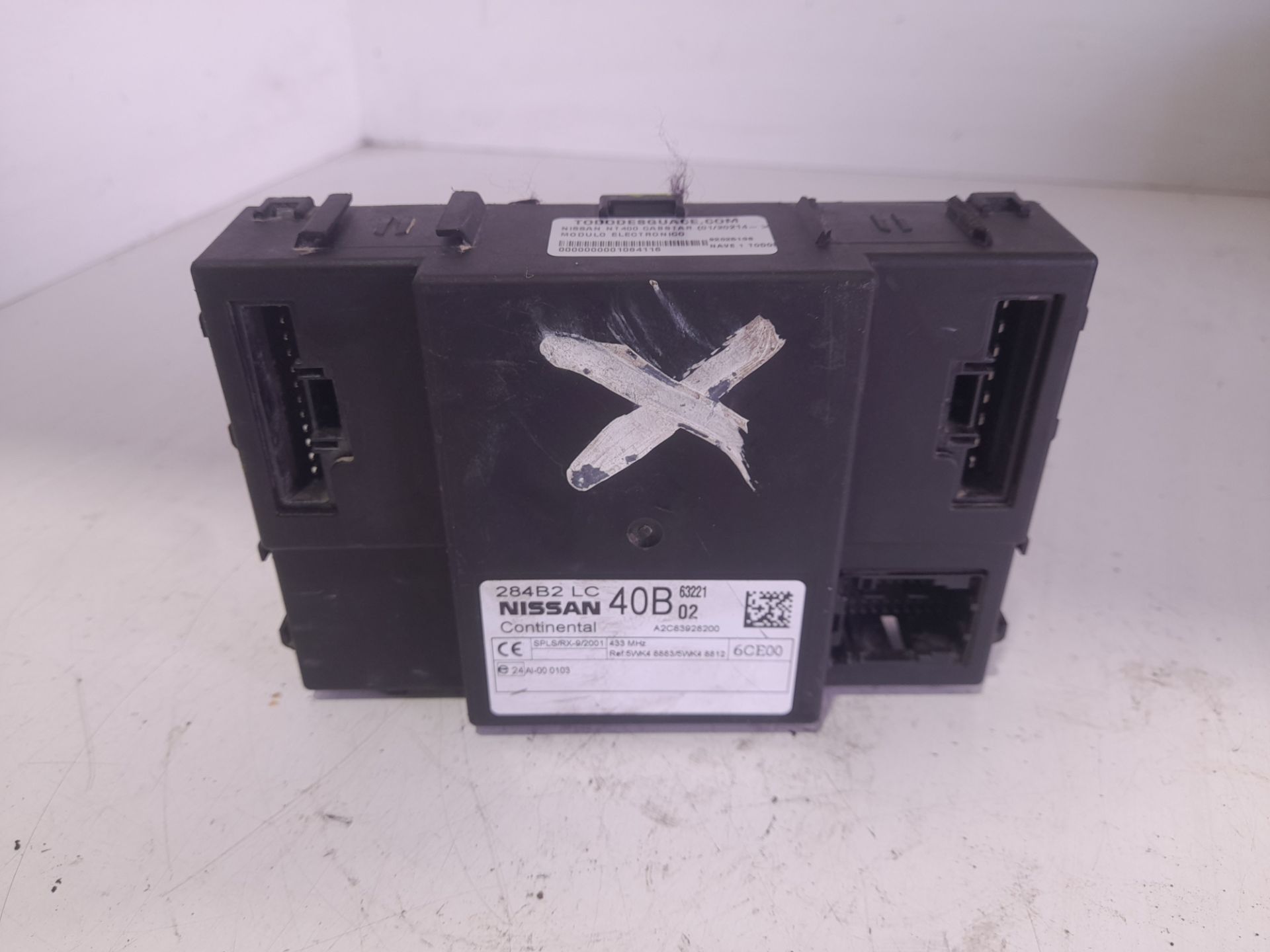 MODULO ELECTRONICO NISSAN NT400 CABSTAR (01/20214->) Cabstar 35.XX Cabina simple Cabina individual