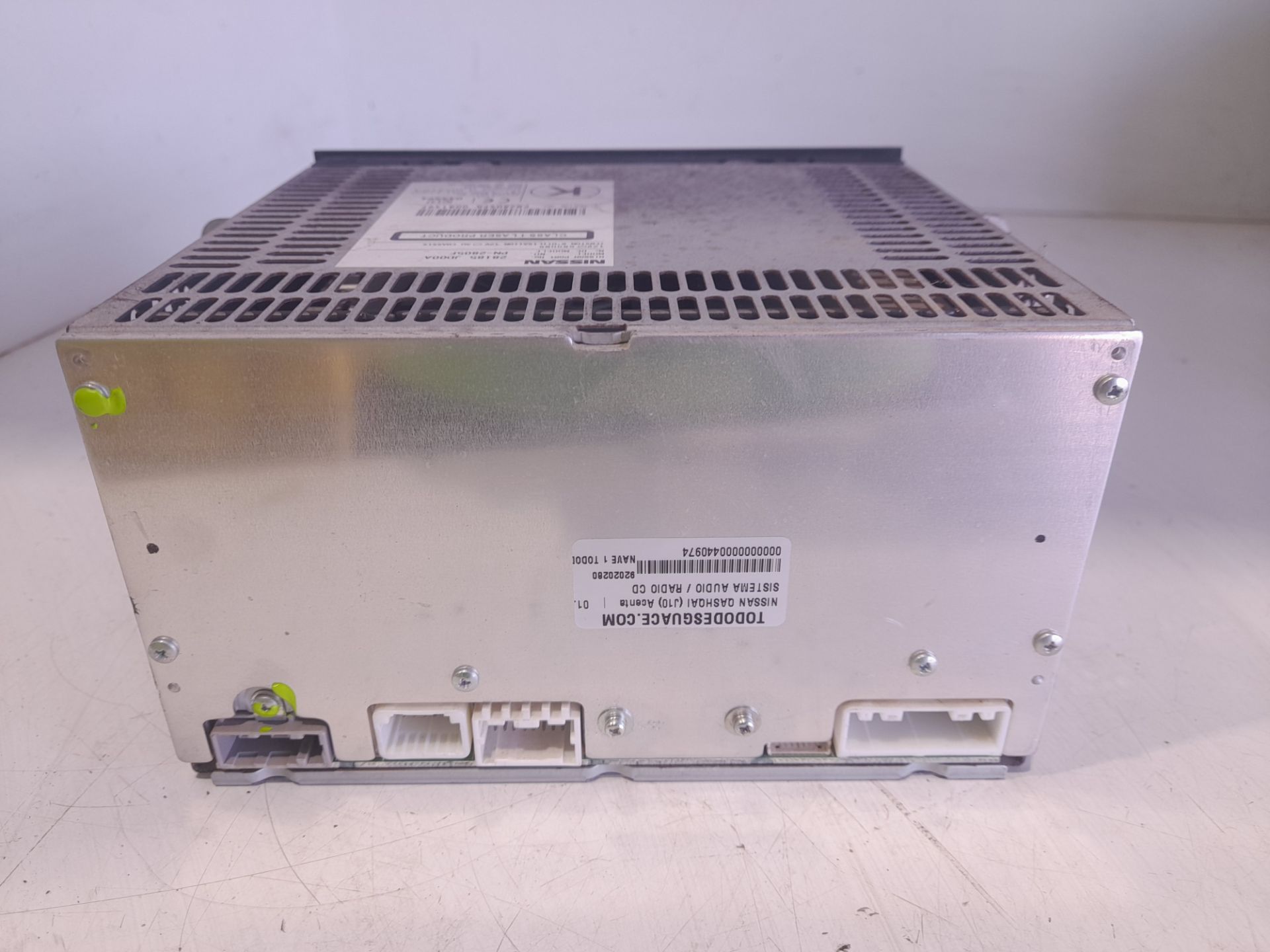 SISTEMA AUDIO / RADIO CD NISSAN QASHQAI (J10) Acenta   |   01.07 - 12.14