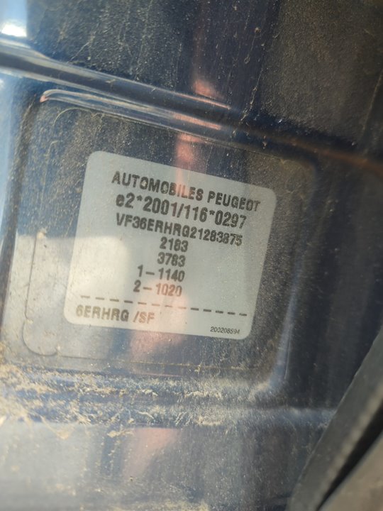 PEUGEOT 407 SW Premium Motor 2,0 Ltr. - 100 kW 16V HDi FAP CAT (RHR / DW10BTED4)