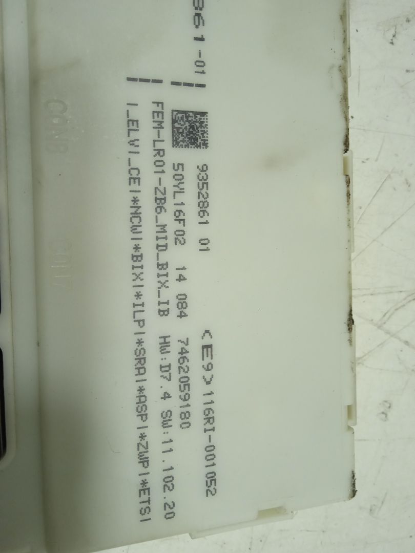 CAJA RELES / FUSIBLES BMW SERIE 3 GRAN TURISMO (F34) 318d   |   03.13 - 12.15