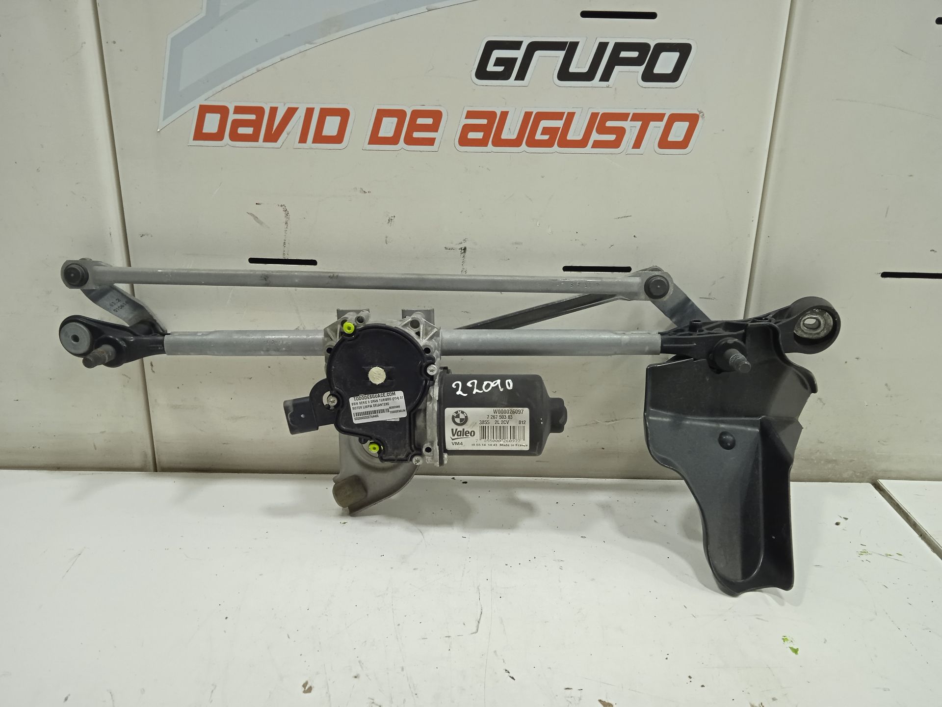 MOTOR LIMPIA DELANTERO BMW SERIE 3 GRAN TURISMO (F34) 318d   |   03.13 - 12.15
