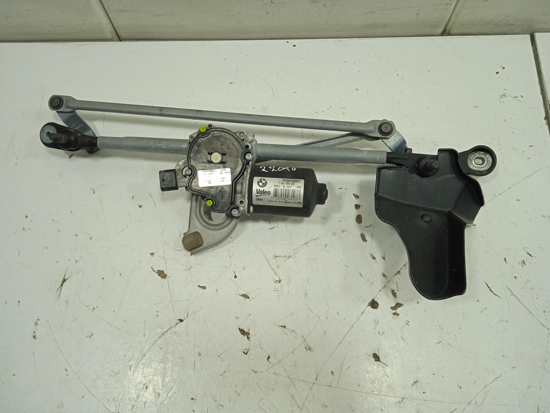 MOTOR LIMPIA DELANTERO BMW SERIE 3 GRAN TURISMO (F34) 318d   |   03.13 - 12.15