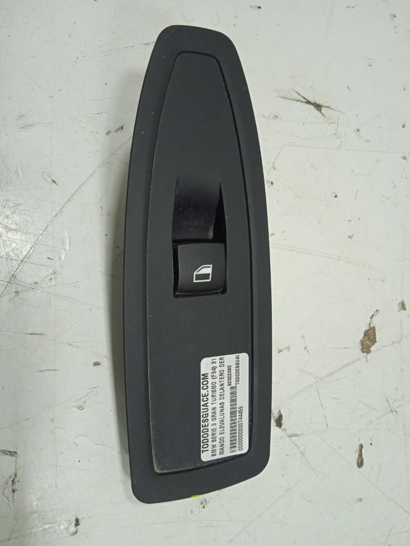 MANDO ELEVALUNAS DELANTERO DERECHO BMW SERIE 3 GRAN TURISMO (F34) 318d   |   03.13 - 12.15