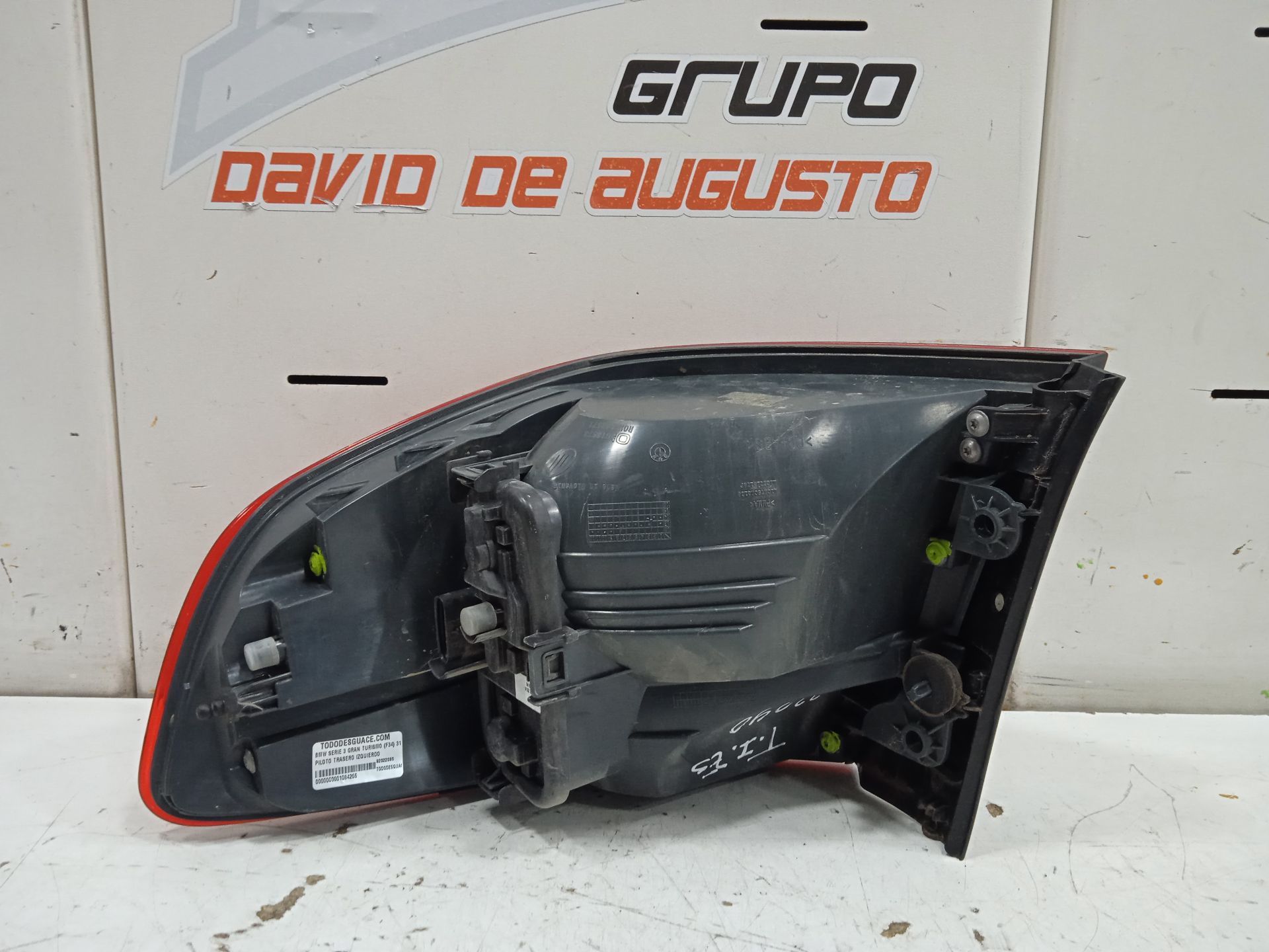 PILOTO TRASERO IZQUIERDO BMW SERIE 3 GRAN TURISMO (F34) 318d   |   03.13 - 12.15