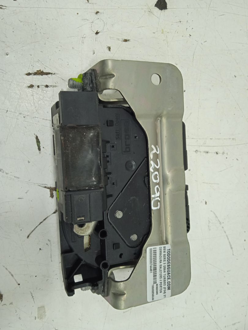 CERRADURA MALETERO / PORTON BMW SERIE 3 GRAN TURISMO (F34) 318d   |   03.13 - 12.15