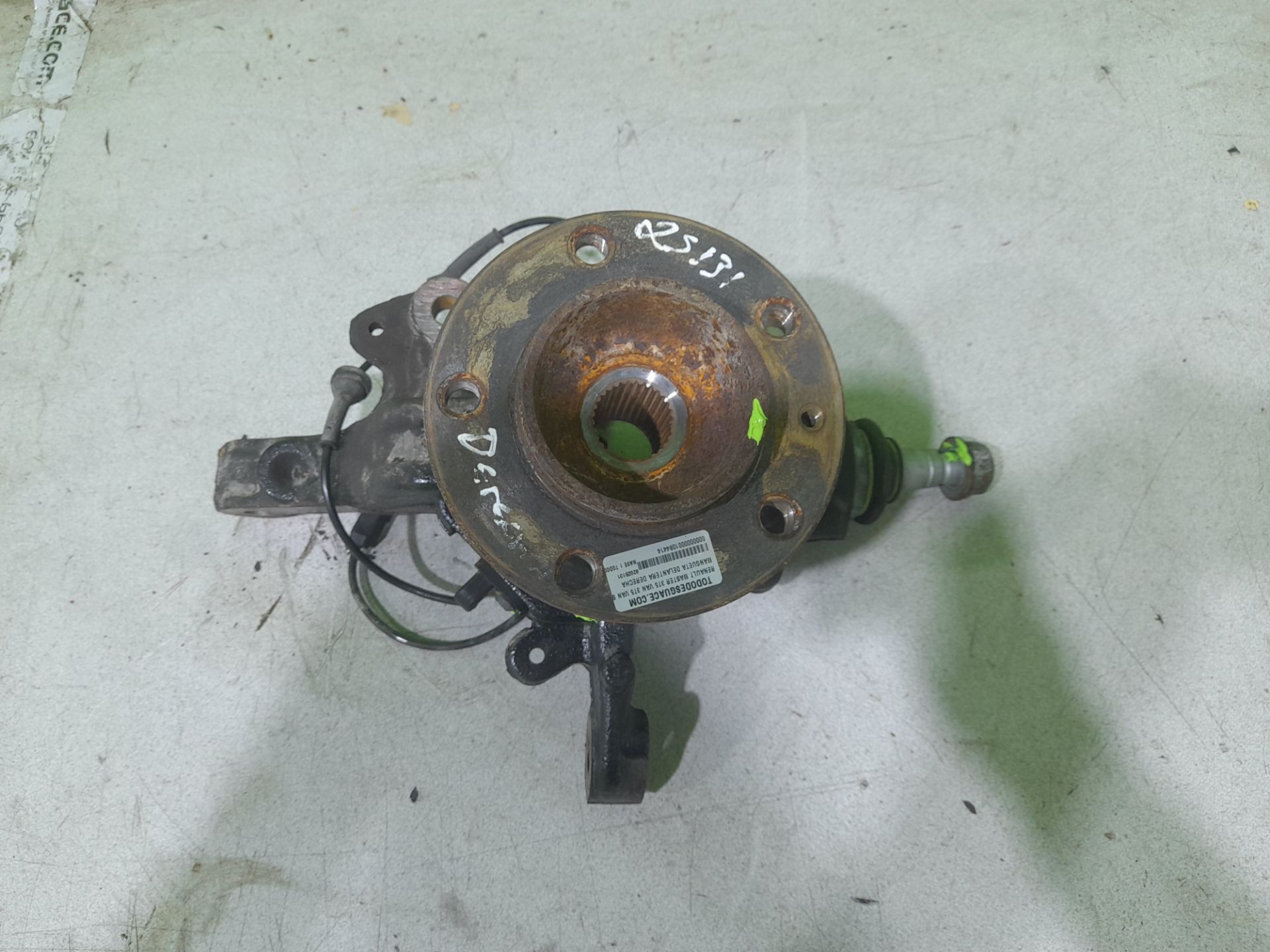 MANGUETA DELANTERA DERECHA RENAULT MASTER 3T5 VAN 3T5 VAN STD FWD 130E6