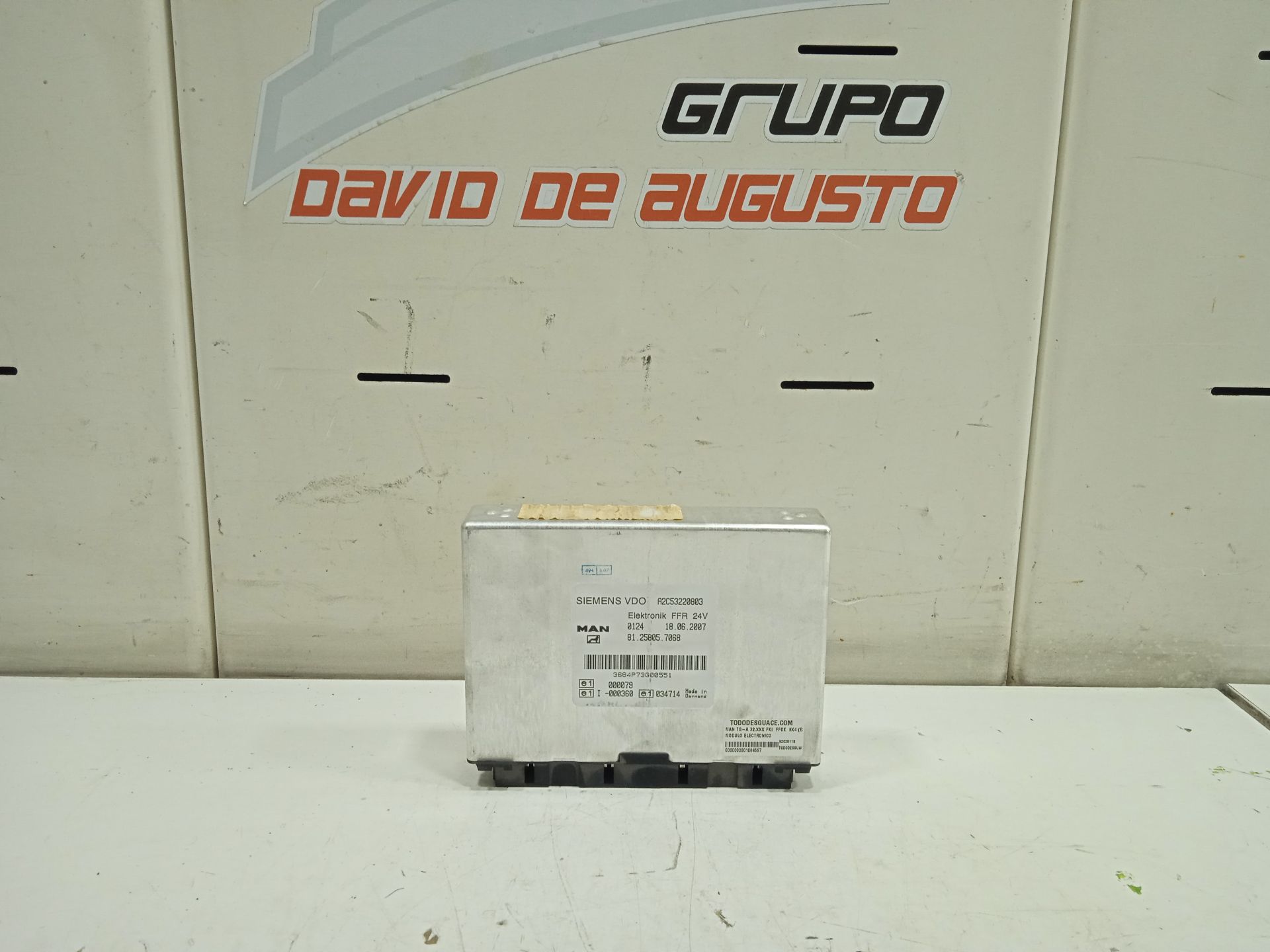 MODULO ELECTRONICO MAN TG-A 32.XXX FKI  FFDK  8X4 (E3) LX
