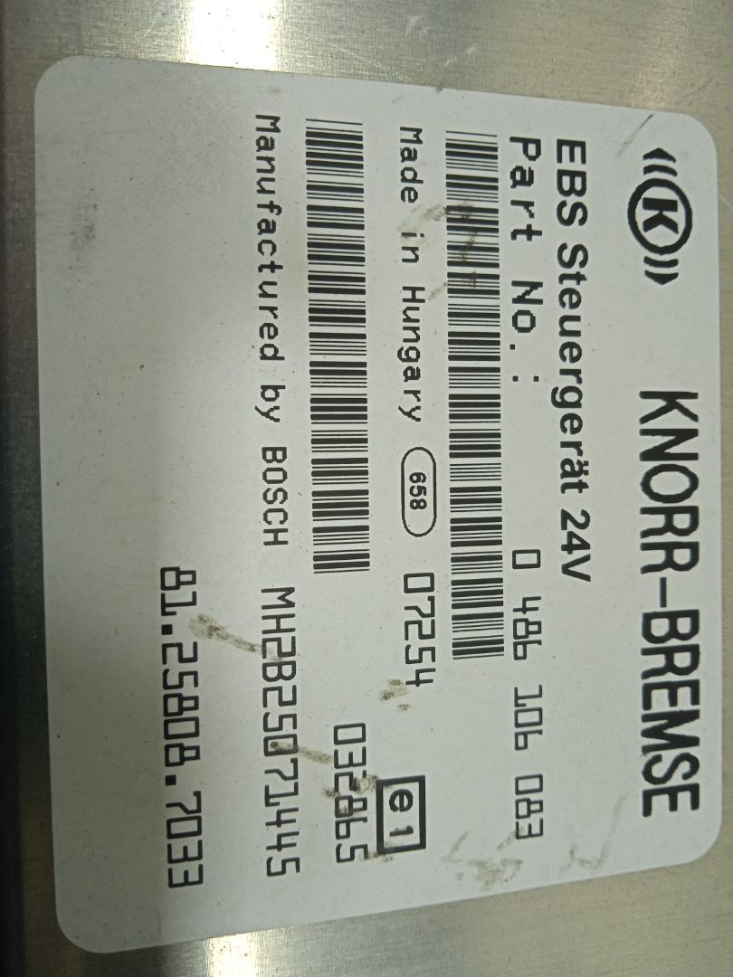 MODULO EBS MAN TG-A 32.XXX FKI  FFDK  8X4 (E3) LX