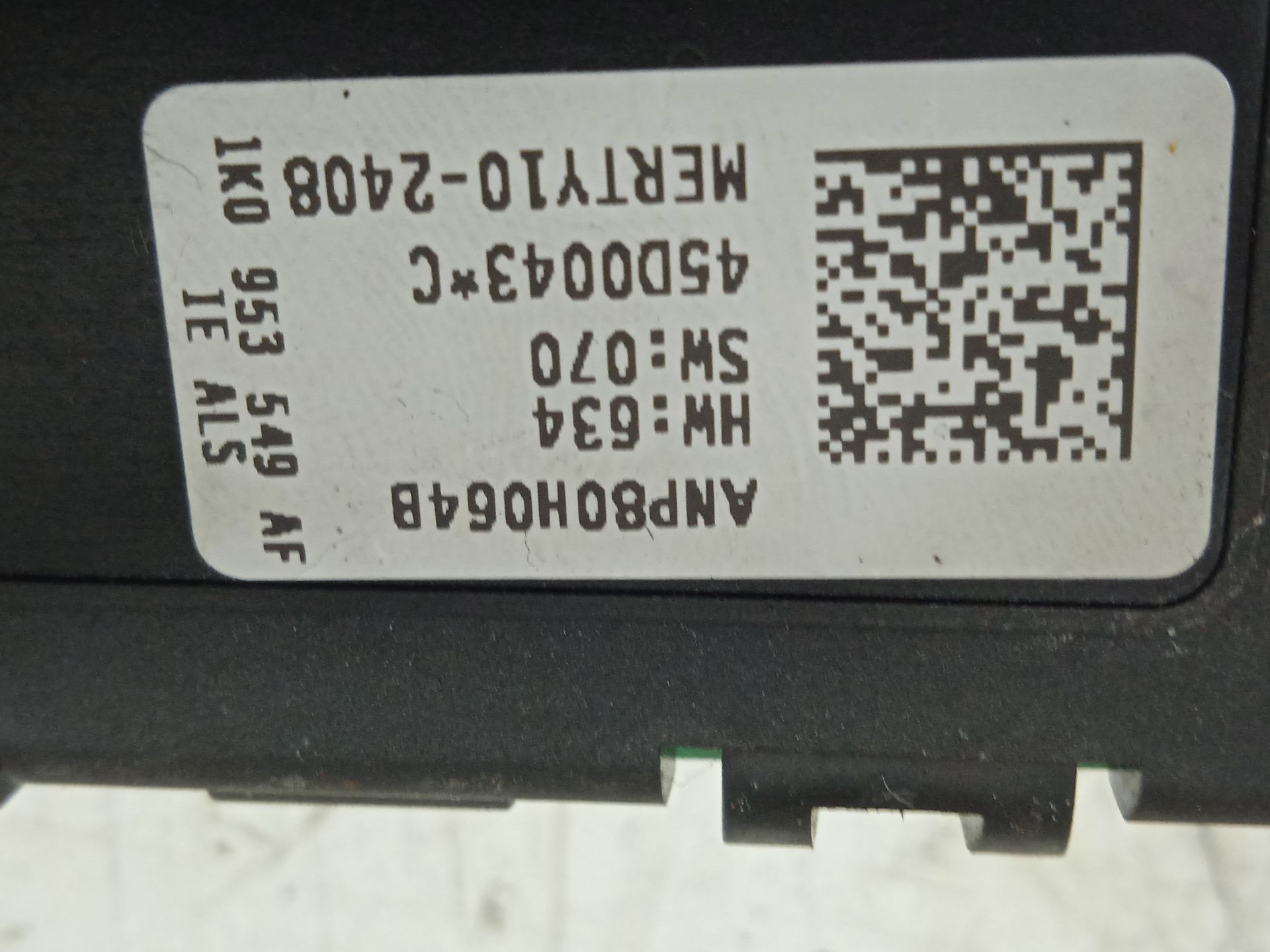 MODULO ELECTRONICO VOLKSWAGEN GOLF V BERLINA (1K1) Highline