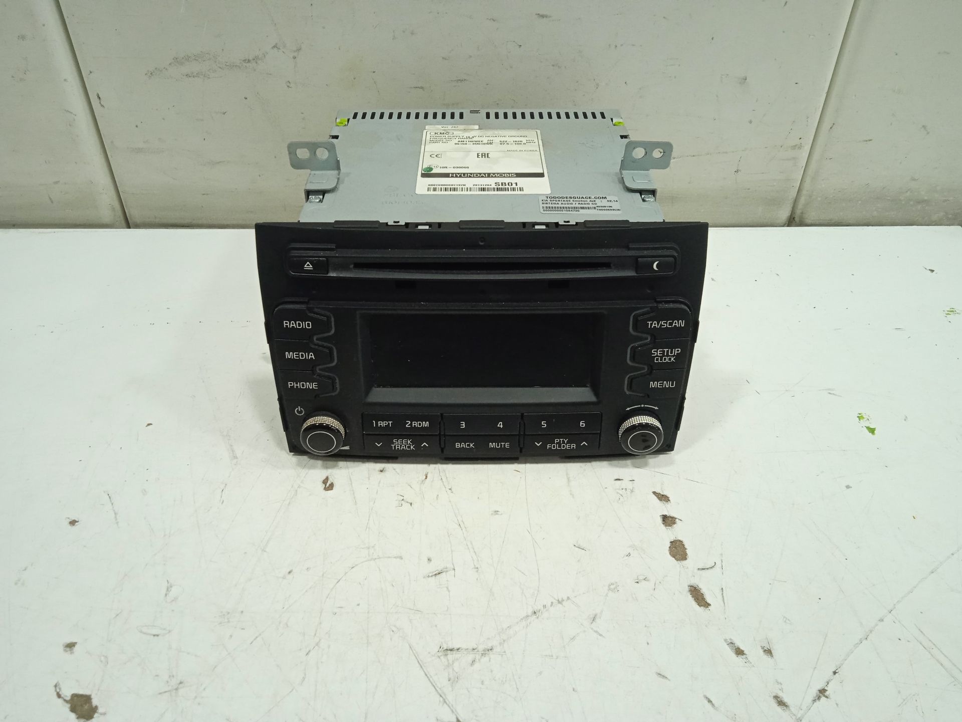 SISTEMA AUDIO / RADIO CD KIA SPORTAGE Emotion 4x2