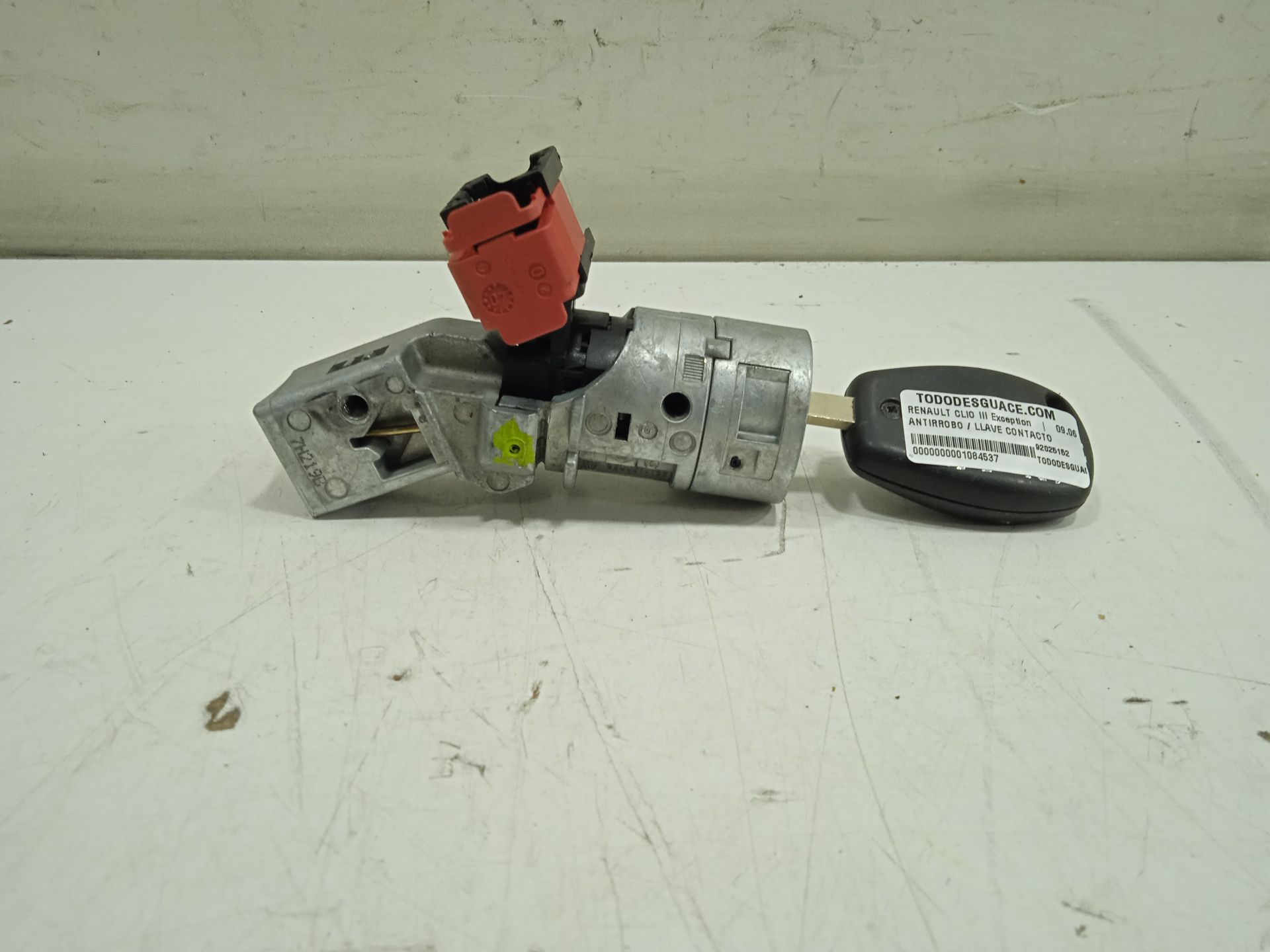 ANTIRROBO / LLAVE CONTACTO RENAULT CLIO III Exception