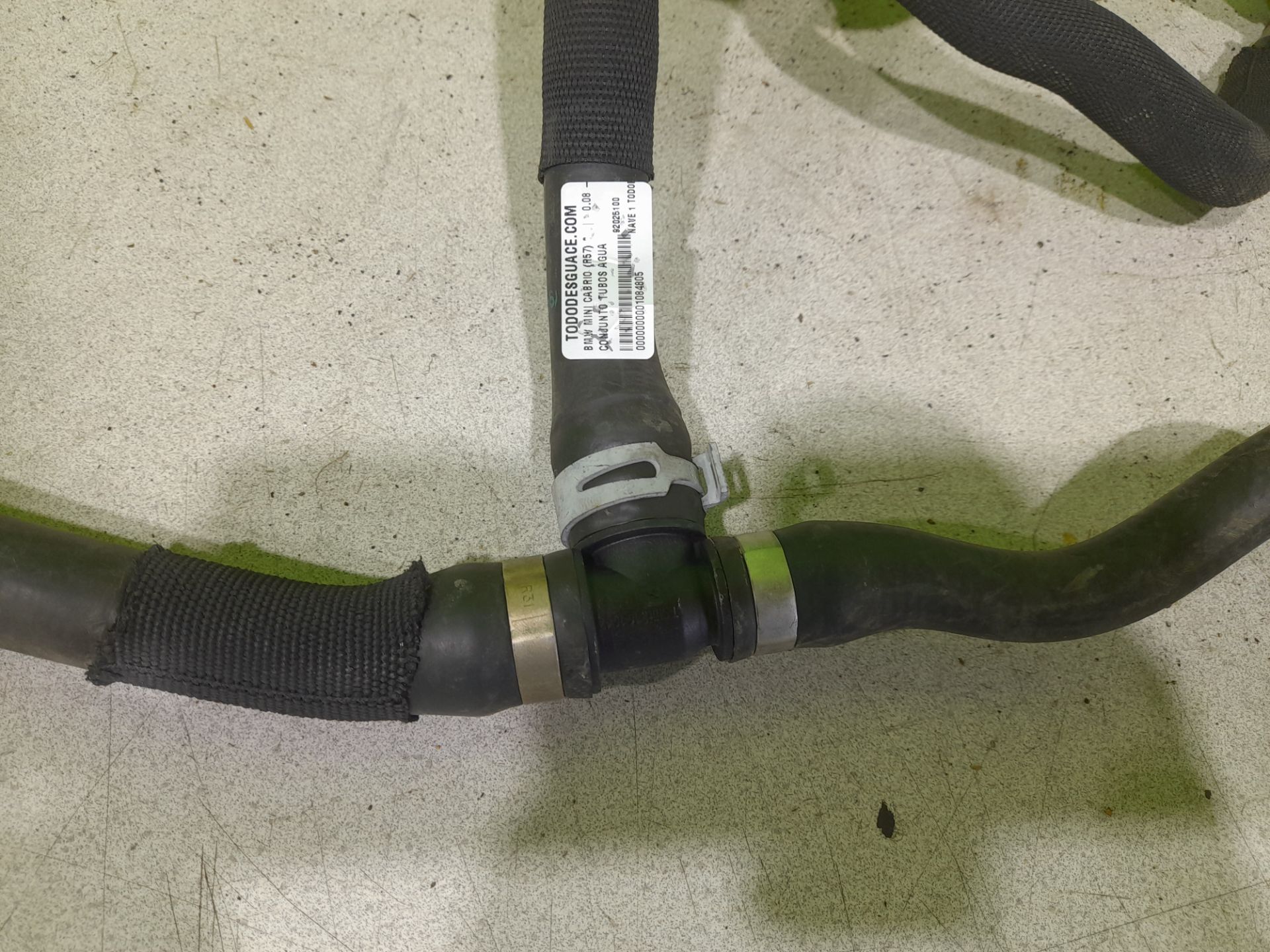 CONJUNTO TUBOS AGUA MINI CABRIO (F57) Cooper D