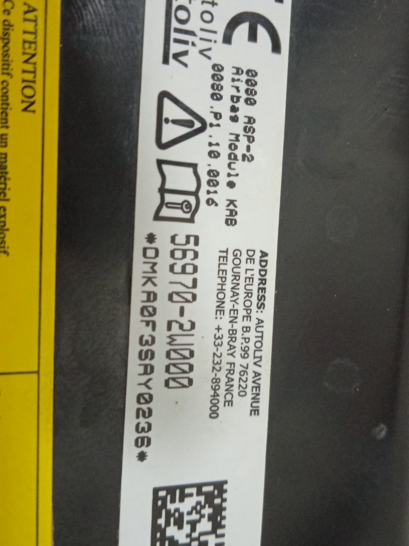 KIT AIRBAG HYUNDAI SANTA FE (DM) Style 4WD