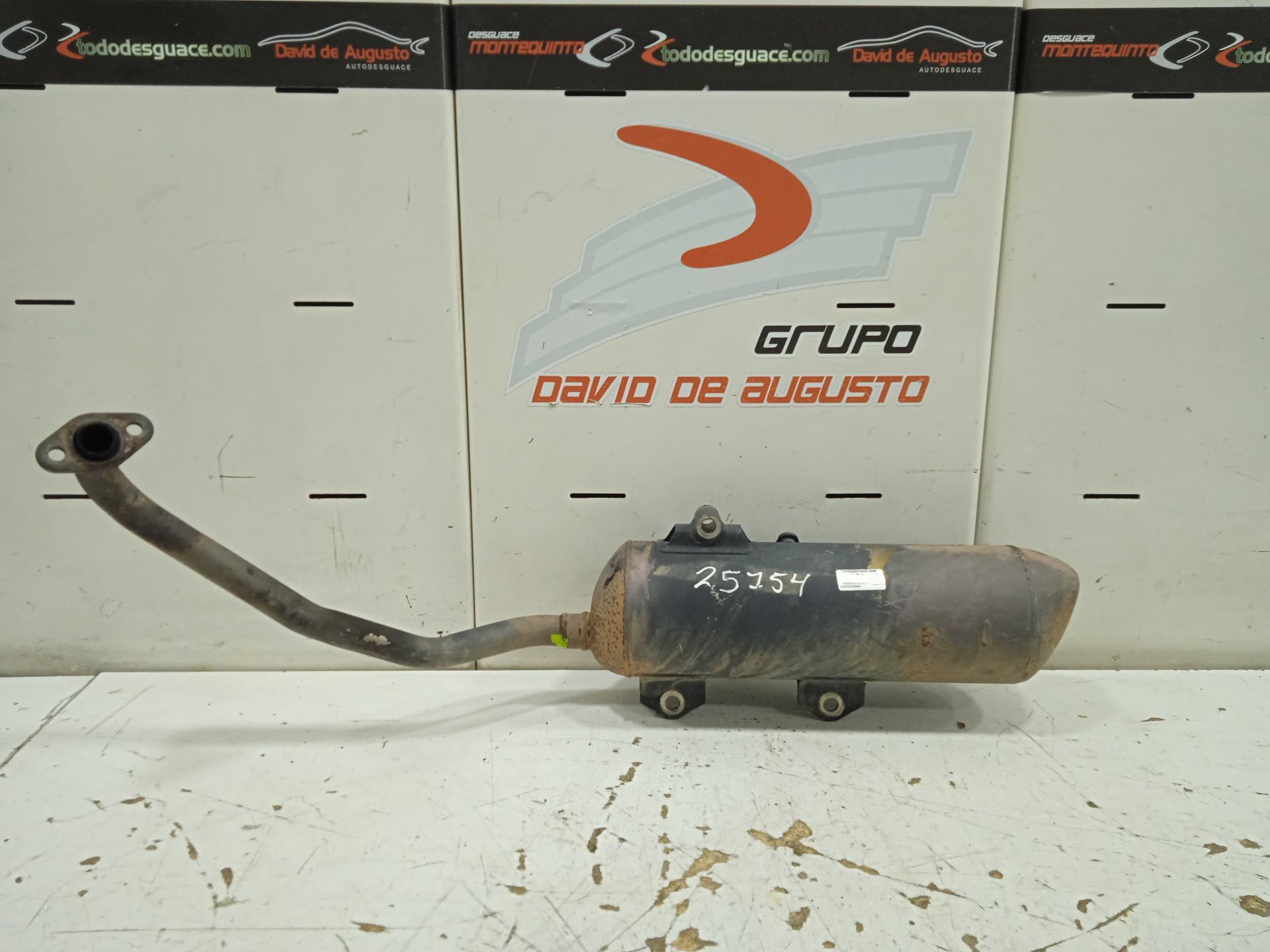TUBO ESCAPE COMPLETO YAMAHA NMAX NMAX 125