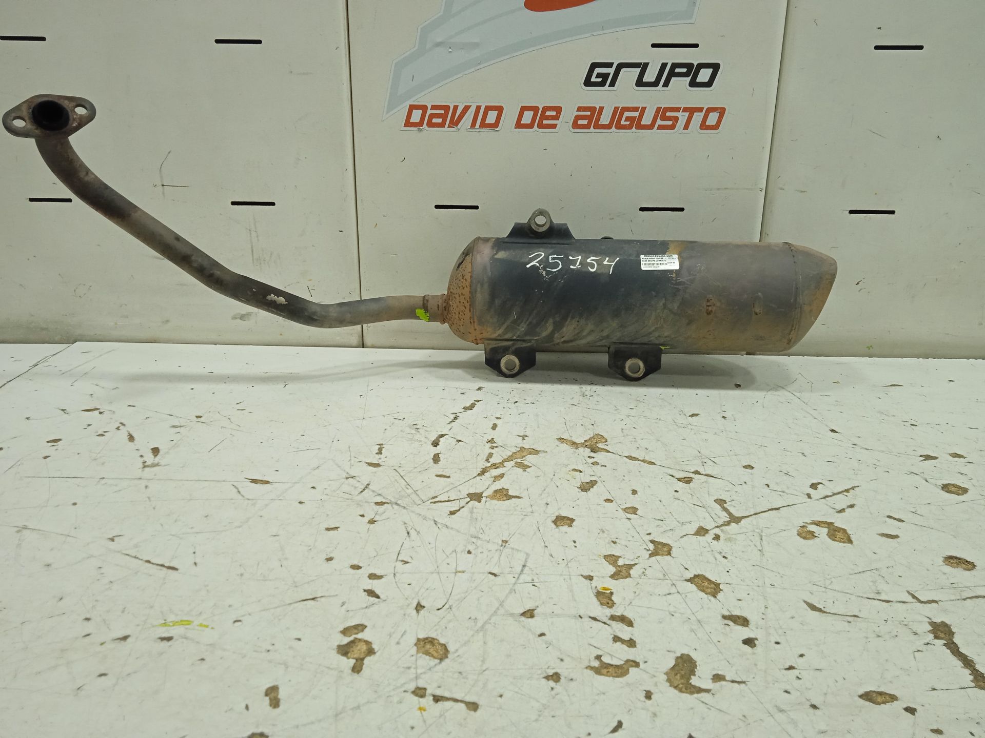 TUBO ESCAPE COMPLETO YAMAHA NMAX NMAX 125