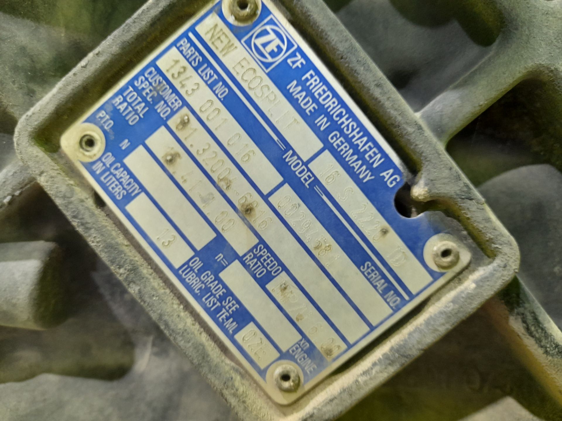 CAJA CAMBIOS MAN TG-A 32.XXX FKI  FFDK  8X4 (E3) LX