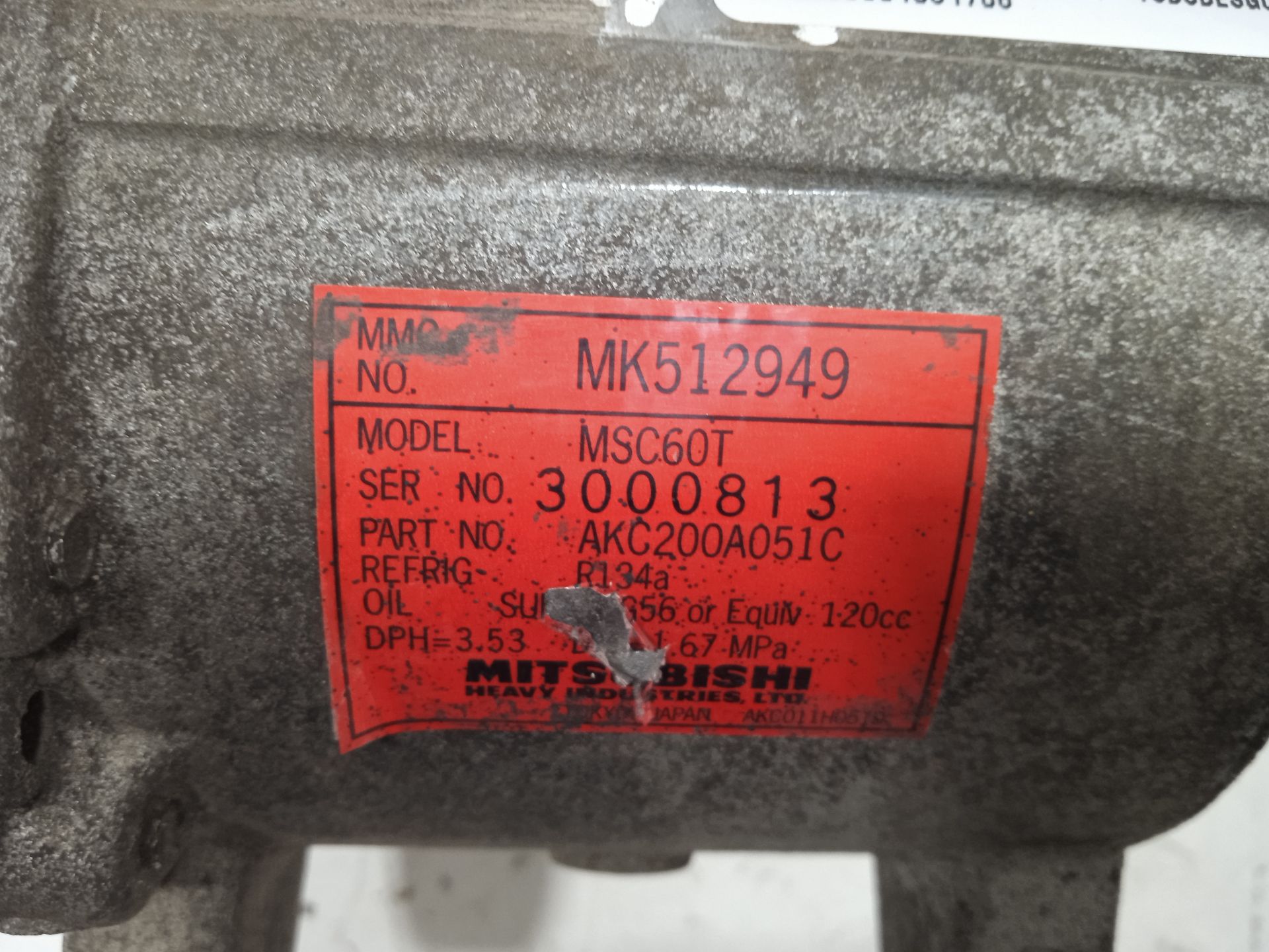 COMPRESOR AIRE ACONDICIONADO MITSUBISHI CANTER 4.05 -> Plataforma 35 Cabina doble (Comfort)