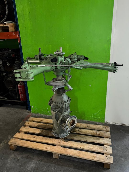 MOTOR COMPLETO ALOUETTE II SA 3180 HELICOPTERO