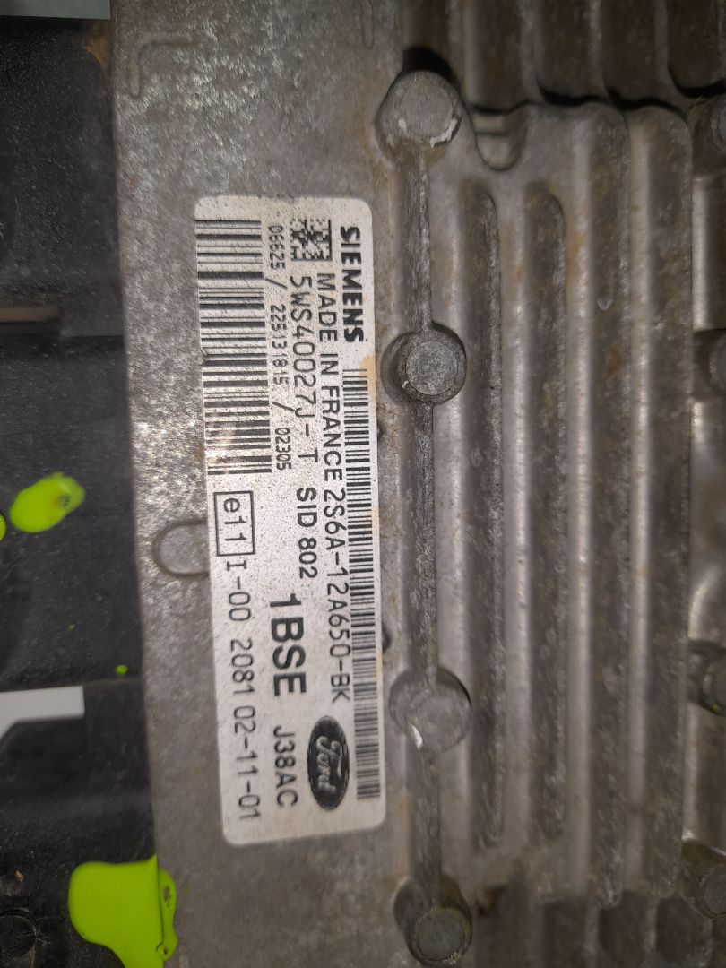 CENTRALITA MOTOR UCE FORD FIESTA (CBK) Ambiente   |   11.01 - 12.08