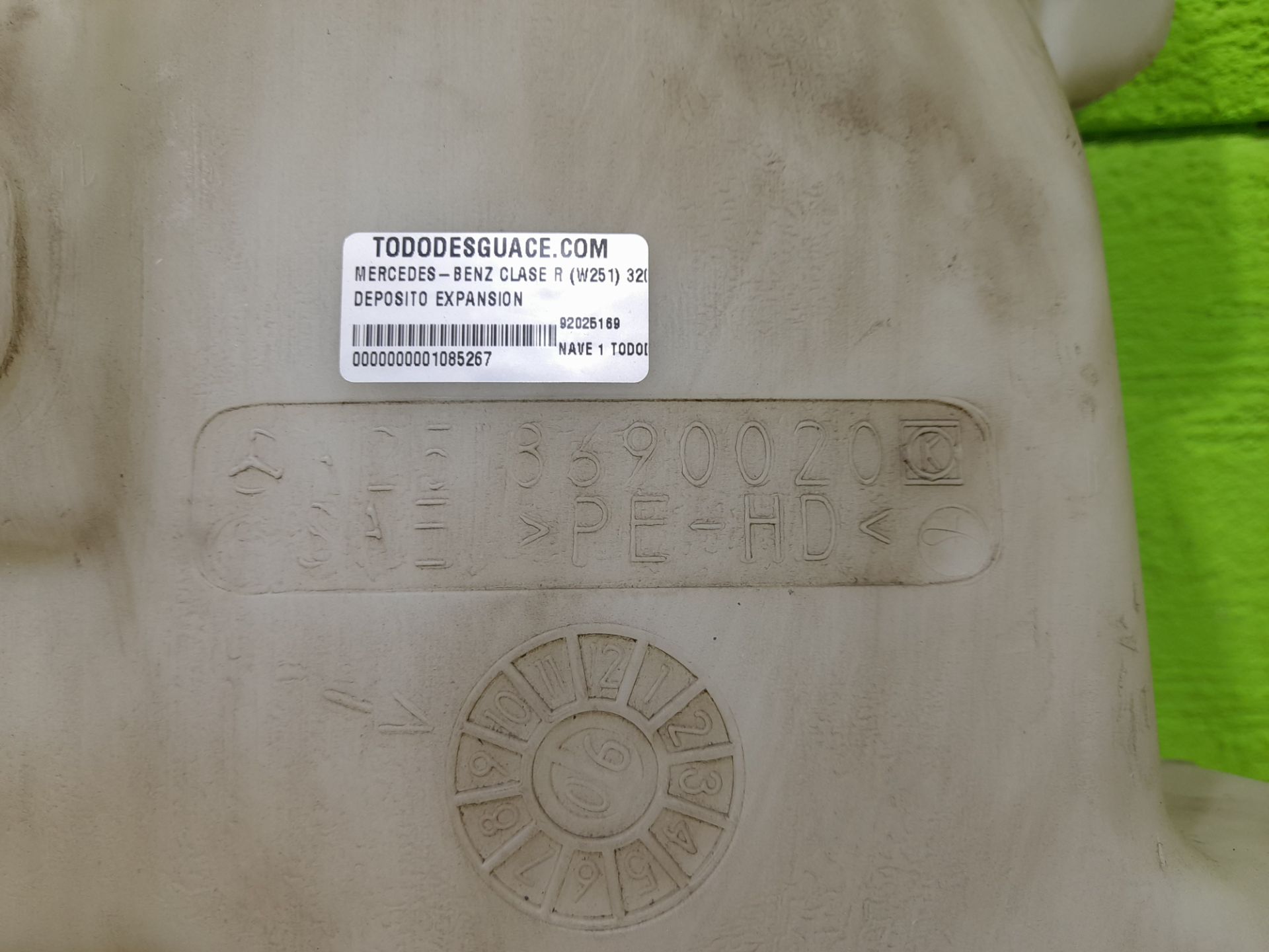 DEPOSITO EXPANSION MERCEDES-BENZ CLASE R (W251) 320 CDI (251.022)