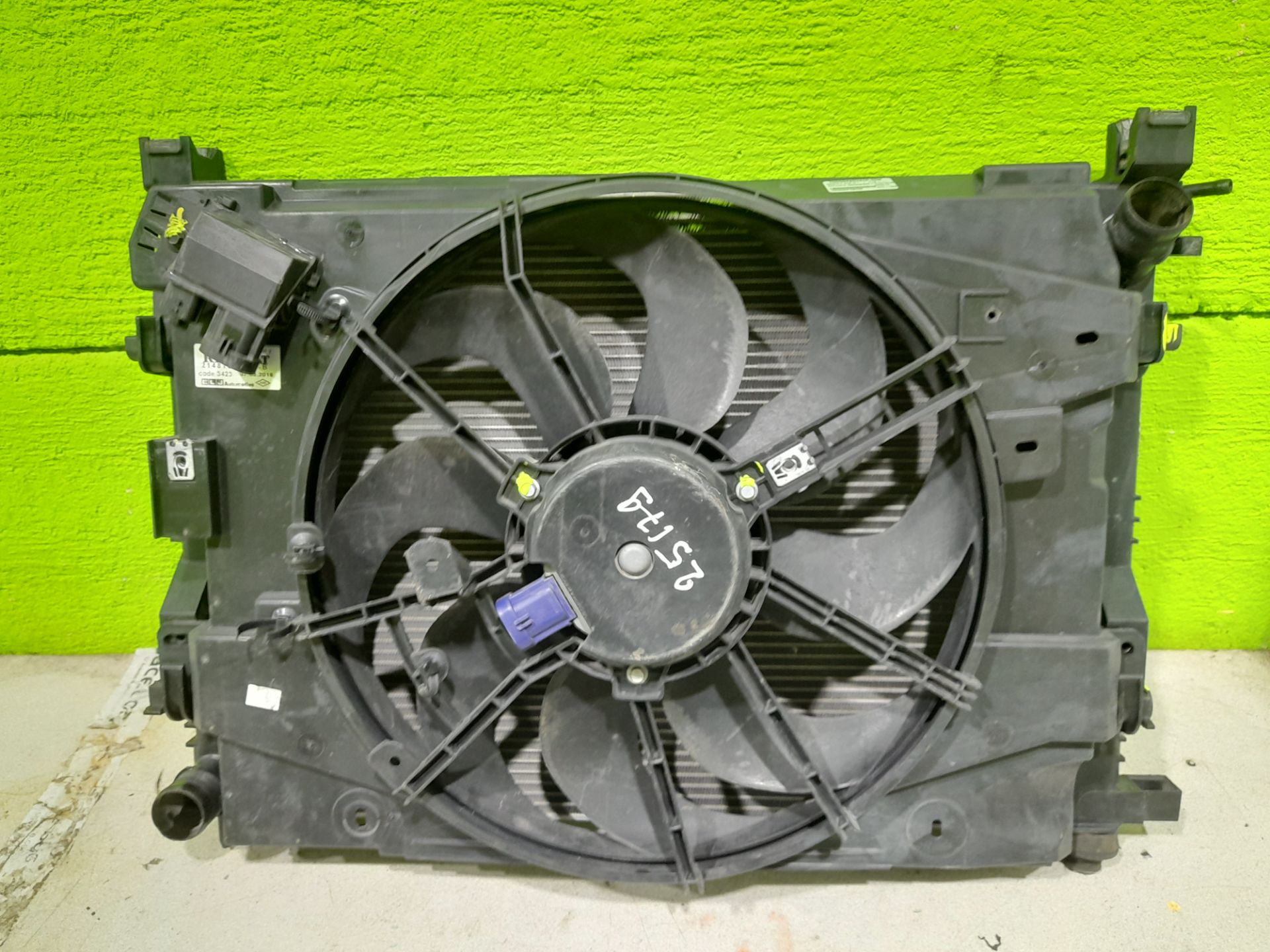 CONJUNTO RADIADORES Y ELECTROVENTILADOR RENAULT CLIO IV Wolfnoir
