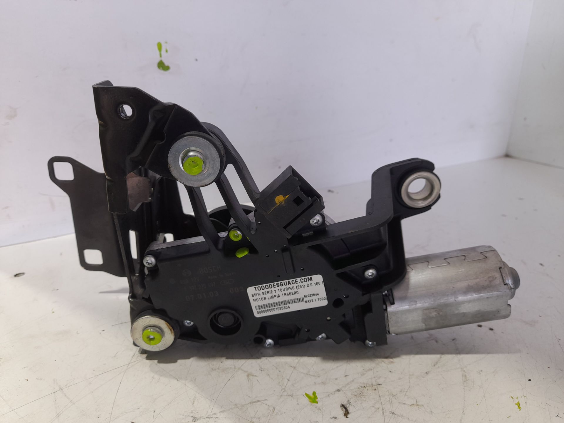 MOTOR LIMPIA TRASERO BMW SERIE 3 TOURING (E91) 2.0 16V Diesel