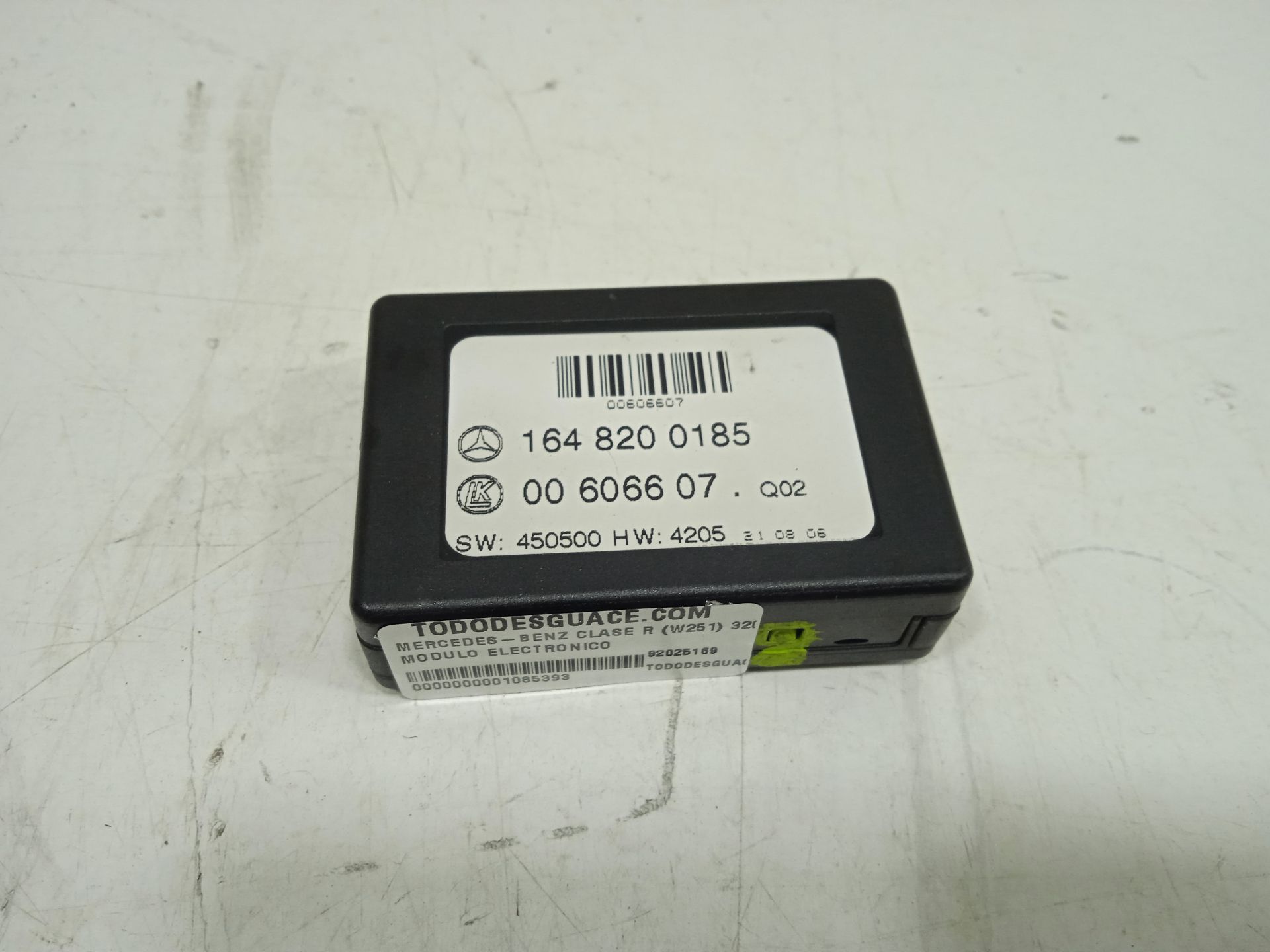 MODULO ELECTRONICO MERCEDES-BENZ CLASE R (W251) 320 CDI (251.022)