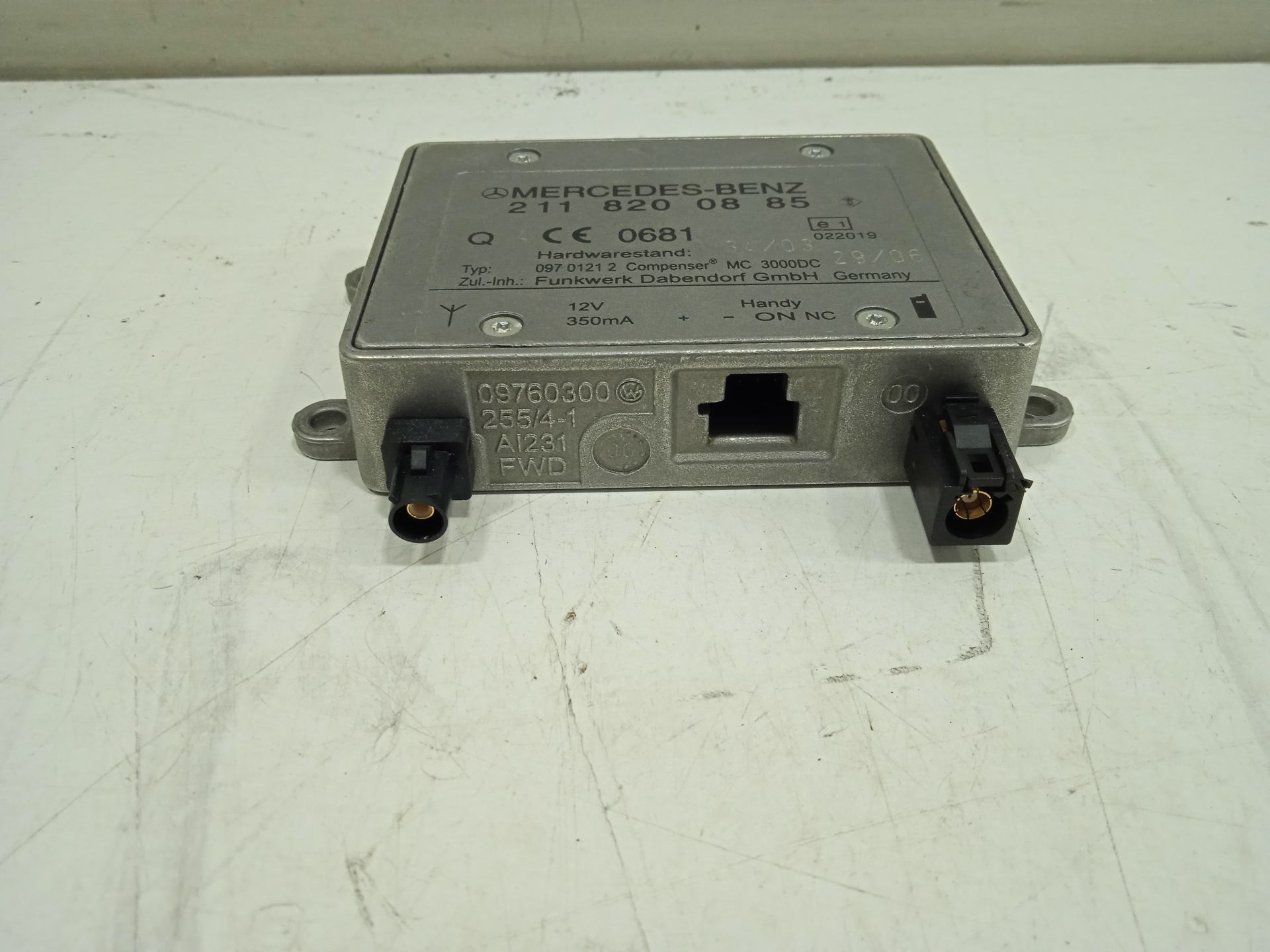 MODULO ELECTRONICO MERCEDES-BENZ CLASE R (W251) 320 CDI (251.022)