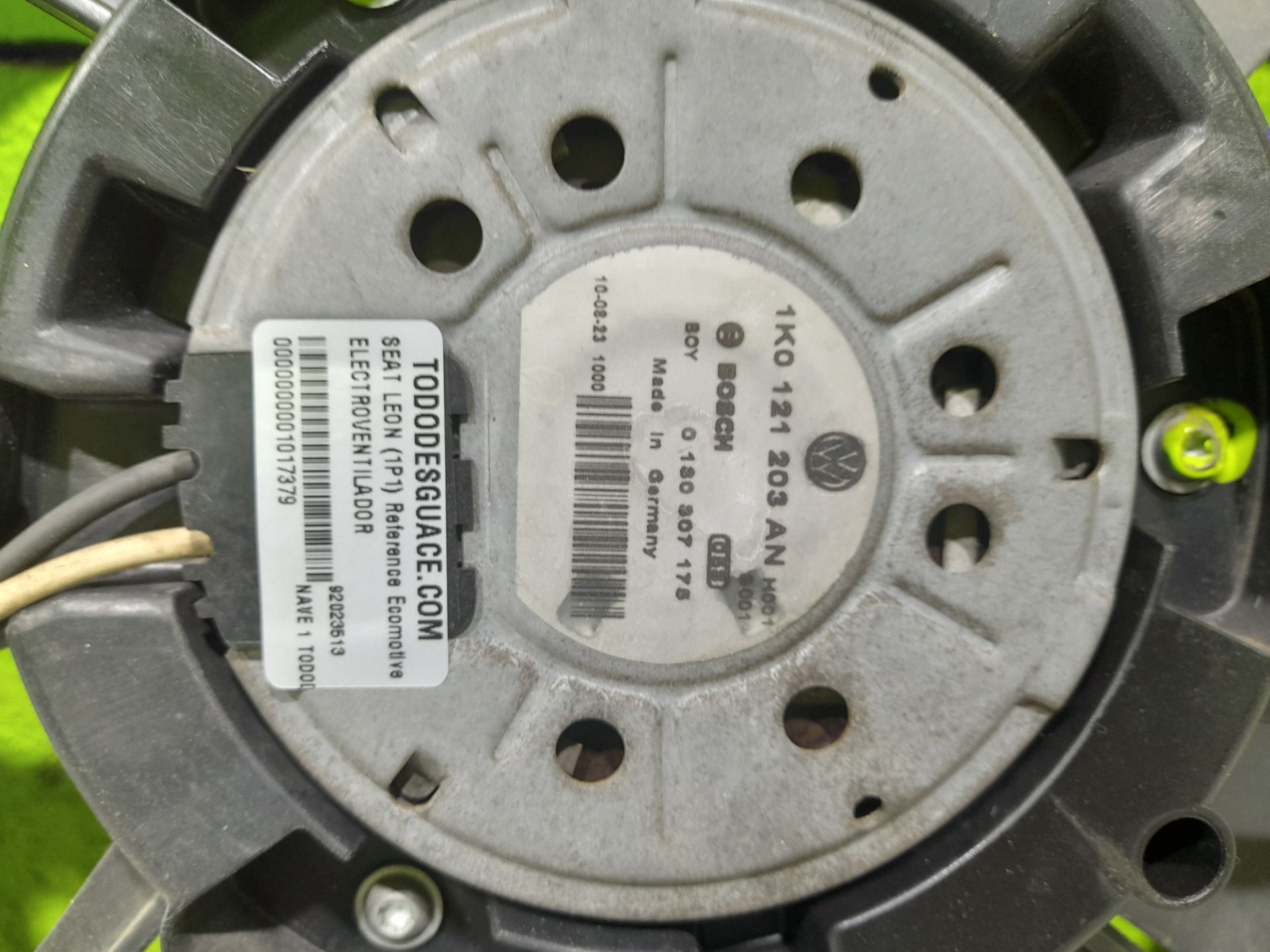 ELECTROVENTILADOR SEAT LEON (1P1) Reference Ecomotive
