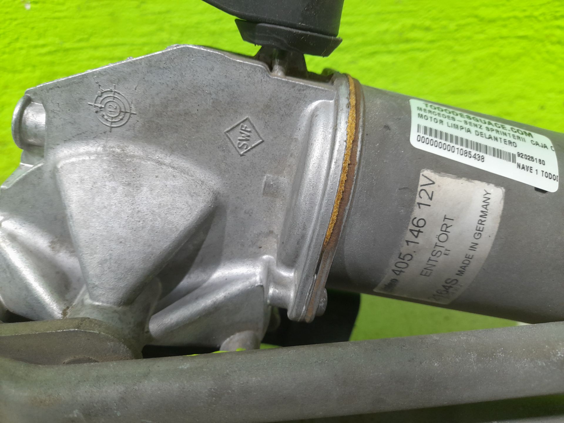 MOTOR LIMPIA DELANTERO MERCEDES-BENZ SPRINTERII CAJA CERRADA (DESDE 01.06) *