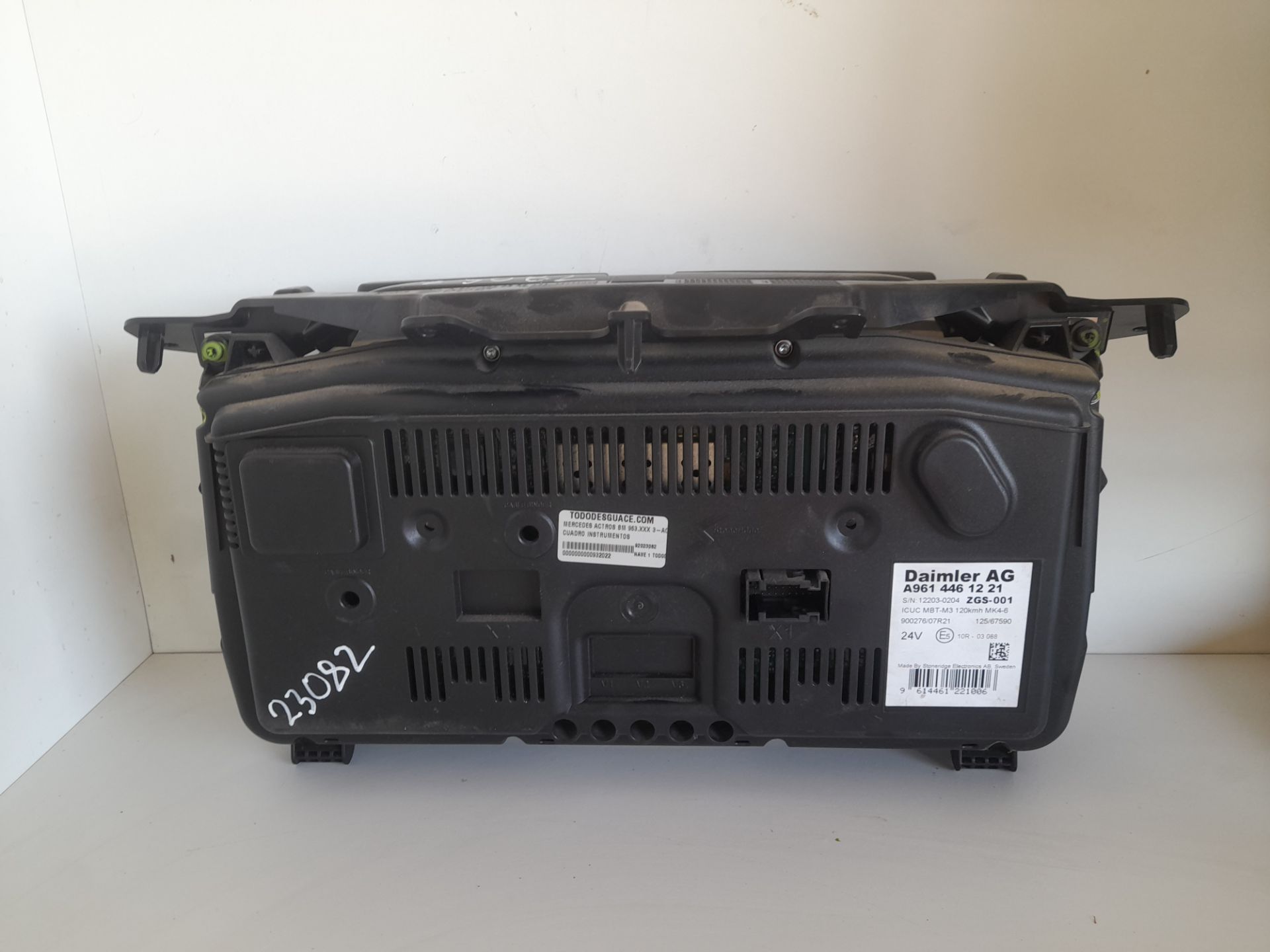 CUADRO INSTRUMENTOS MERCEDES ACTROS BM 963.XXX 3-ACHSER 25XX 6x2 SZM L BigSpace   |   06.12 - 12.19