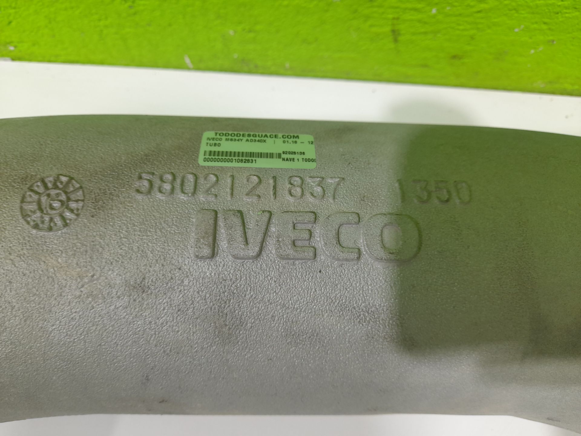 TUBO IVECO MS34Y AD340X