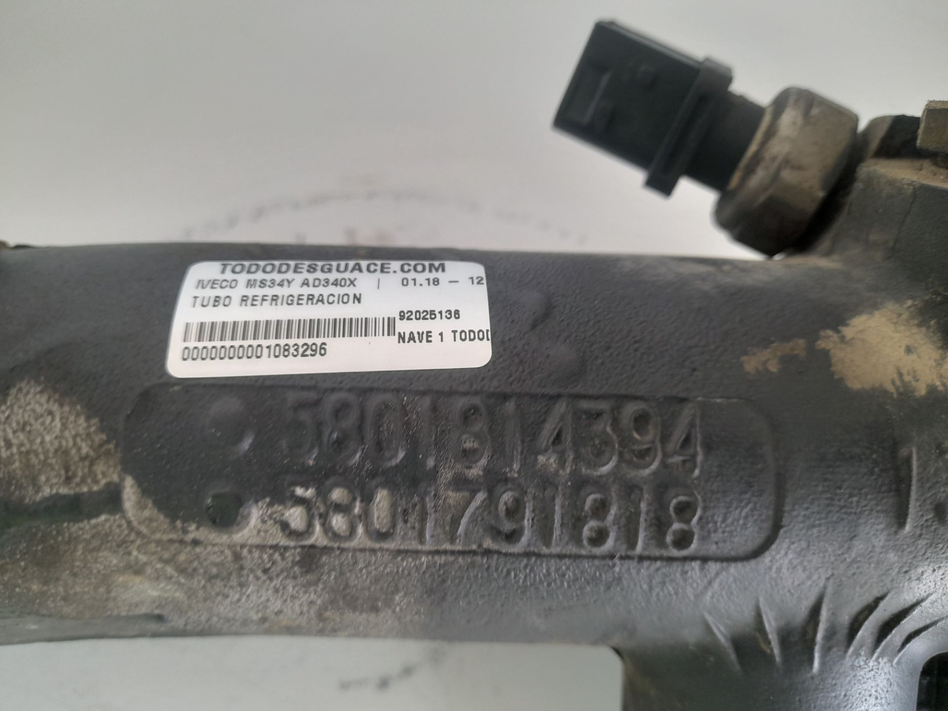 TUBO REFRIGERACION IVECO MS34Y AD340X