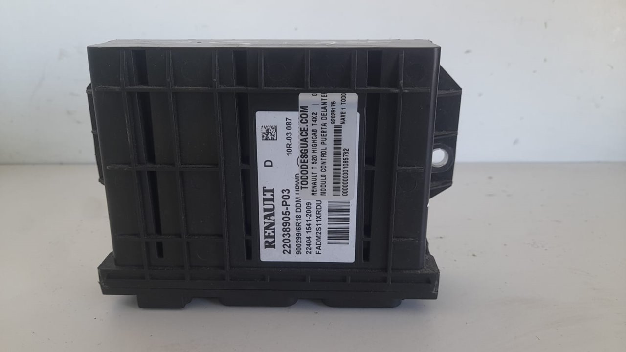 MODULO CONTROL PUERTA DELANTERA IZQUIERDA RENAULT T 520 HIGHCAB T4X2