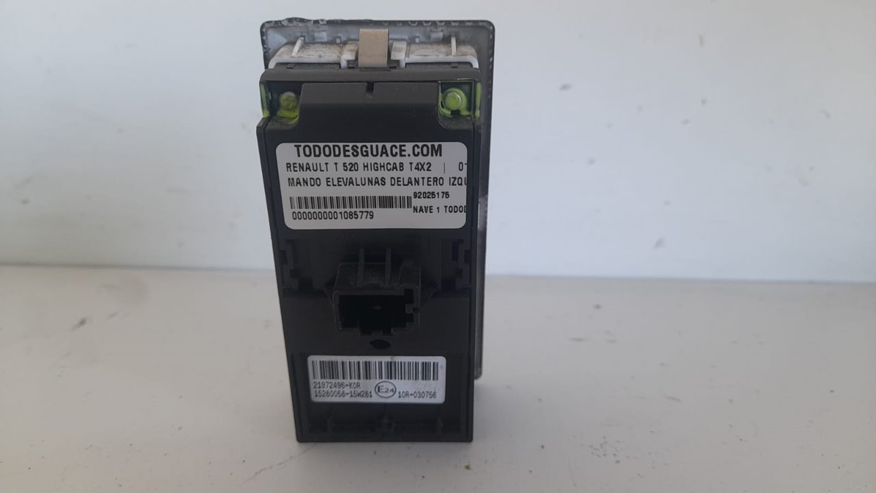 MANDO ELEVALUNAS DELANTERO IZQUIERDO RENAULT T 520 HIGHCAB T4X2