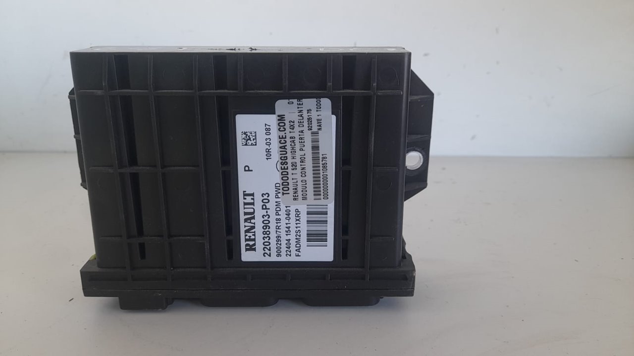MODULO CONTROL PUERTA DELANTERA DERECHA RENAULT T 520 HIGHCAB T4X2