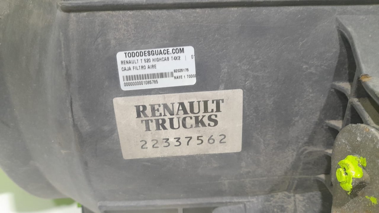 CAJA FILTRO AIRE RENAULT T 520 HIGHCAB T4X2